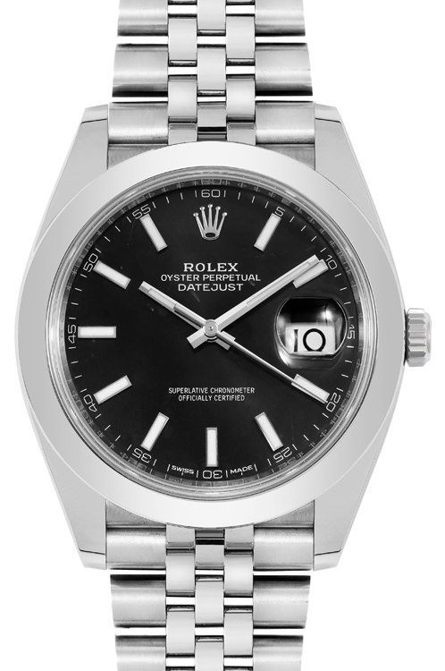 Rolex Datejust 126300-BLKIND-POWG18A