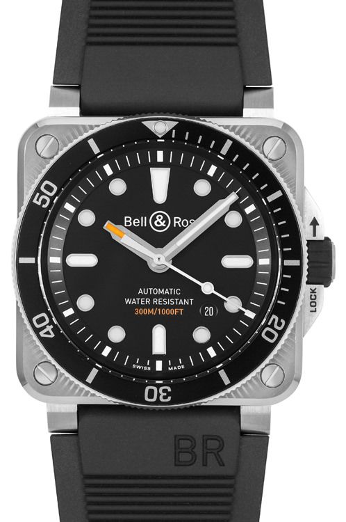 Bell & Ross Instruments BR0392-D-BL-ST/SR B