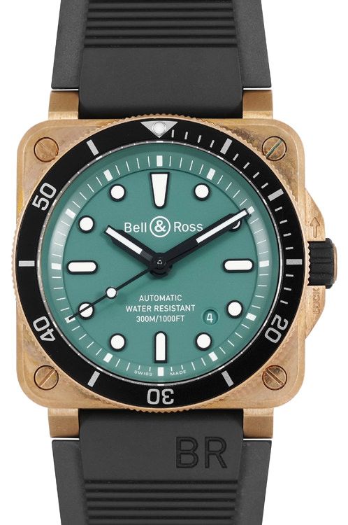 Bell & Ross Instruments BR0392-D-LT-BR/SRB