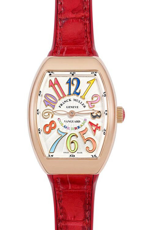 Franck Muller Vanguard Lady V 32 QZ COL DRM (RG)