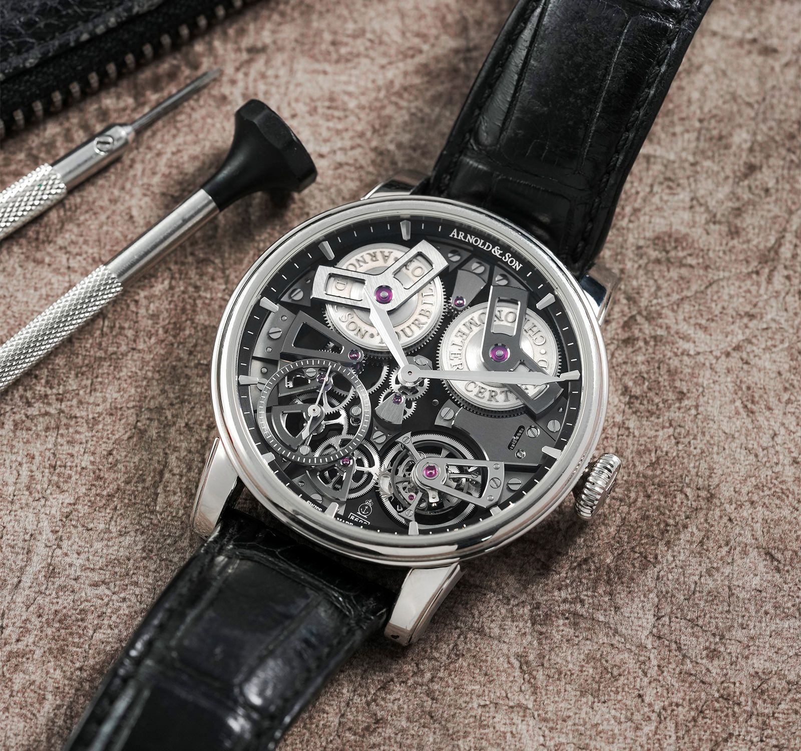 Second Hand Arnold & Son Tourbillon Chronometer 36