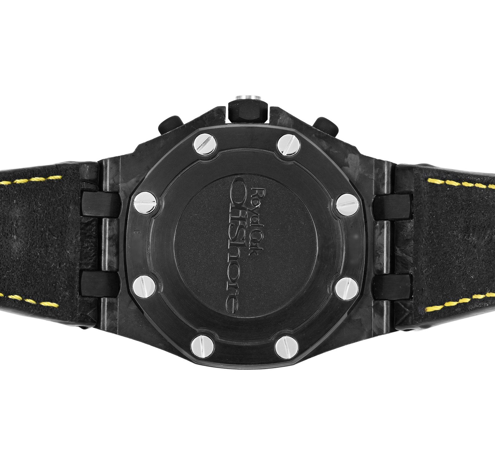 Caseback Audemars Bumblebee Pre-Owned Audemars Piguet Royal Oak