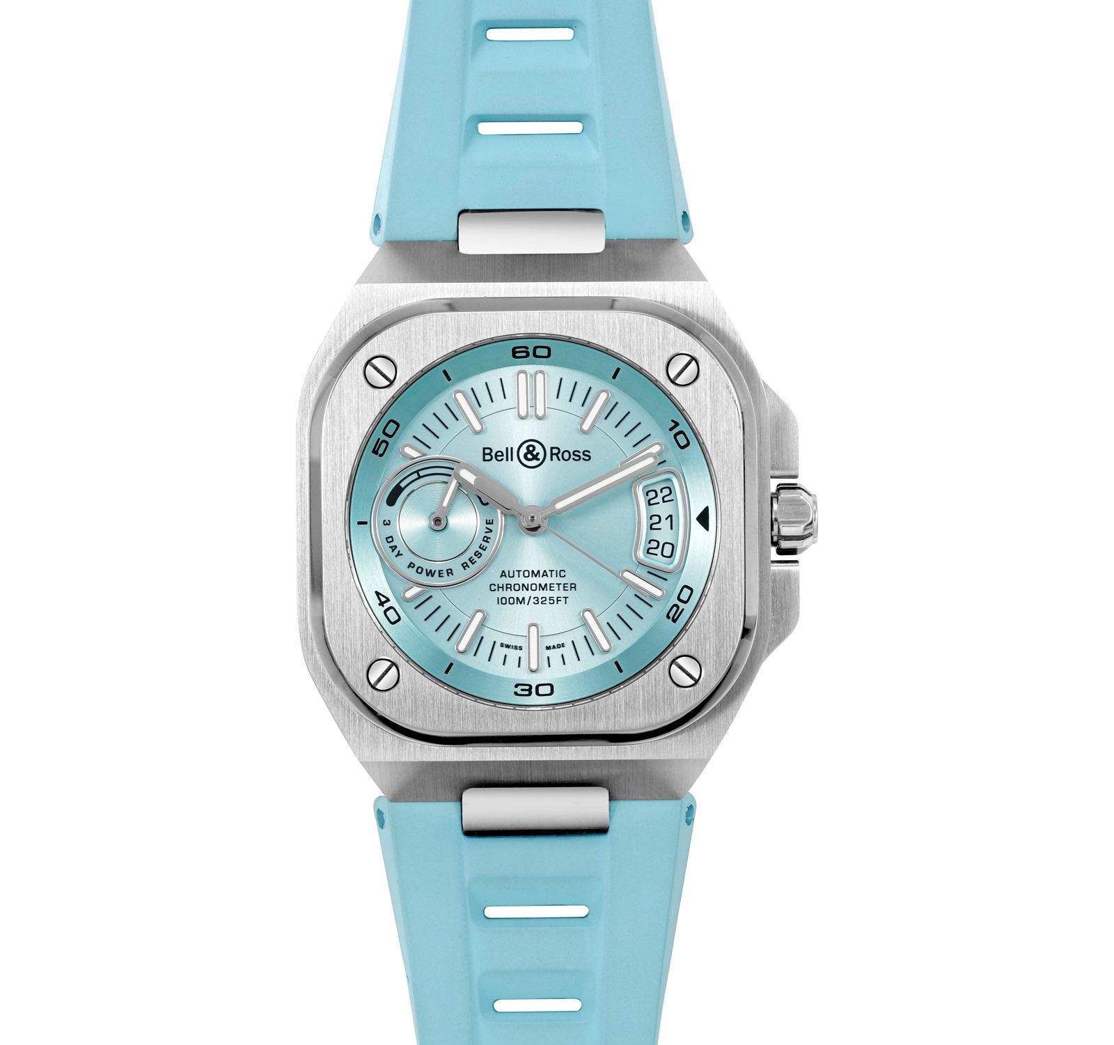 Pre-Owned Bell & Ross Urban Men Watch in Blue Colour Dial