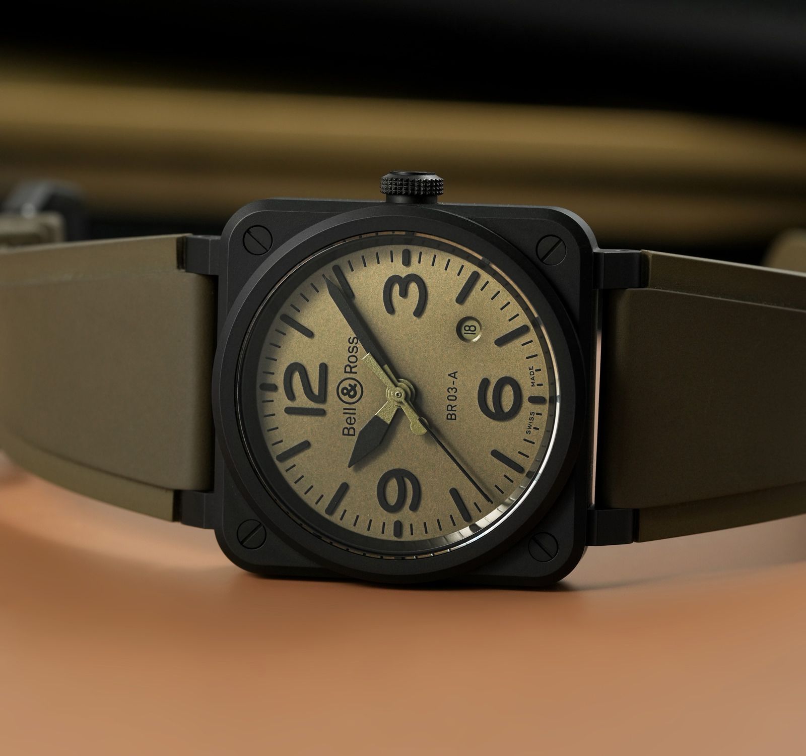 Bell & Ross BR03A-MIL-CE/SRB