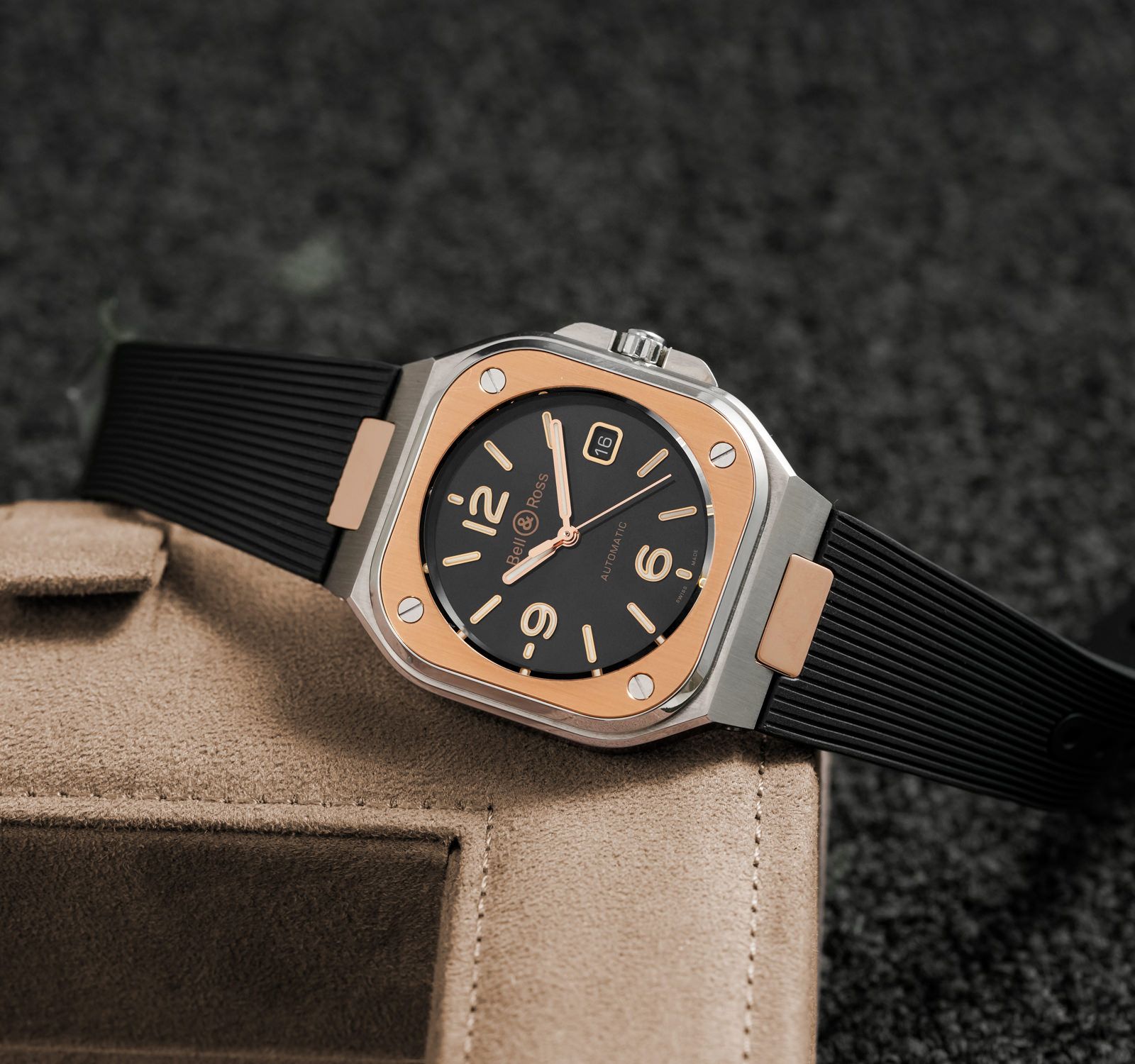 Bell & Ross BR05A-BL-STPG/SRB