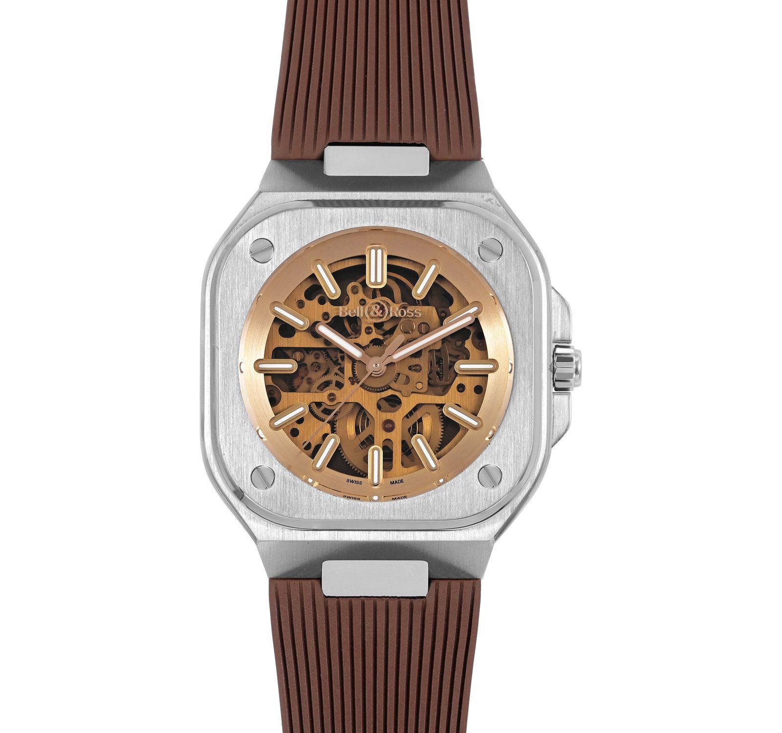 Pre-Owned Bell & Ross Urban Men Watch in Skeleton Colour Dial