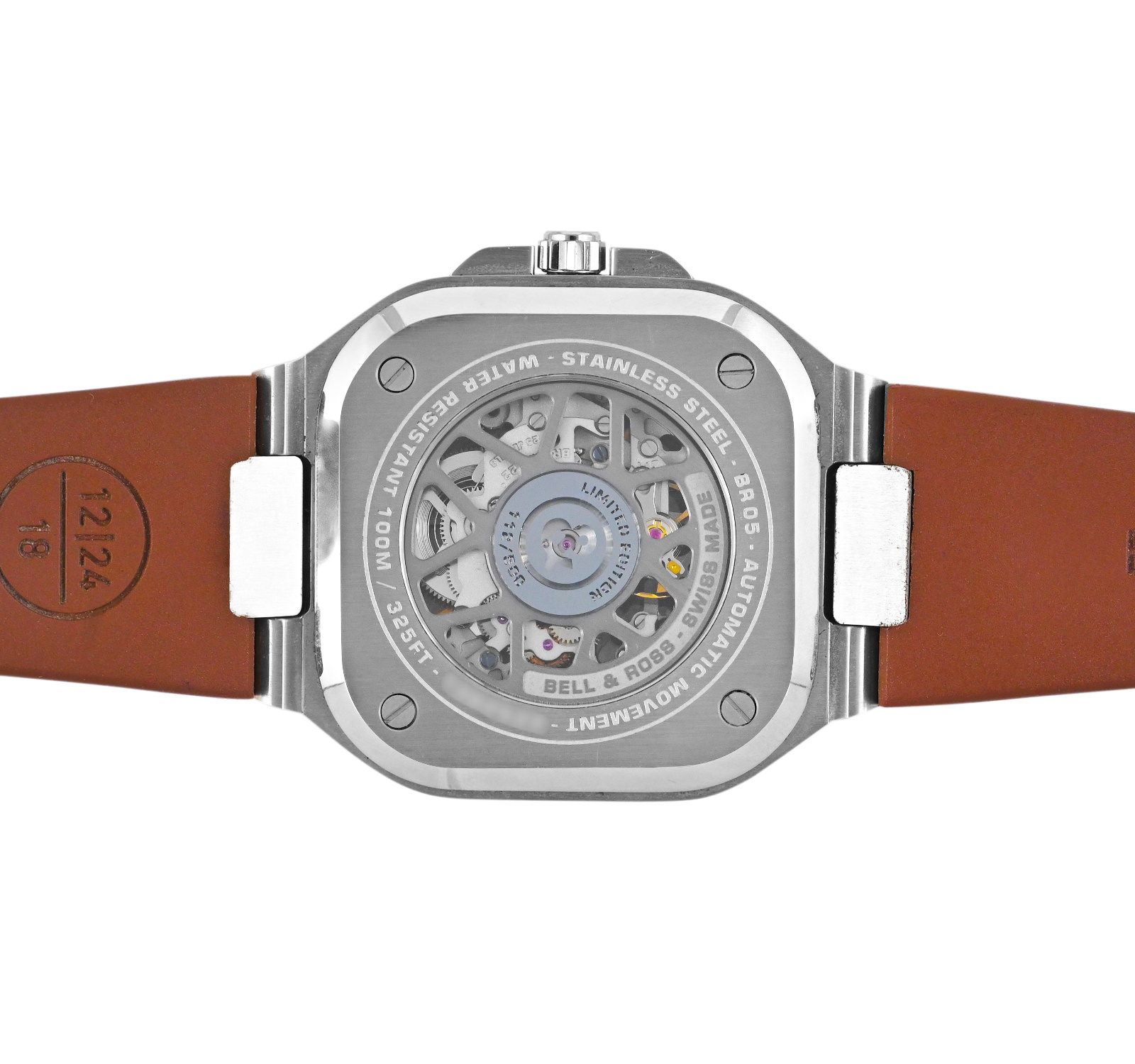 Pre-Owned Bell & Ross Urban Men Watch in Skeleton Colour Dial