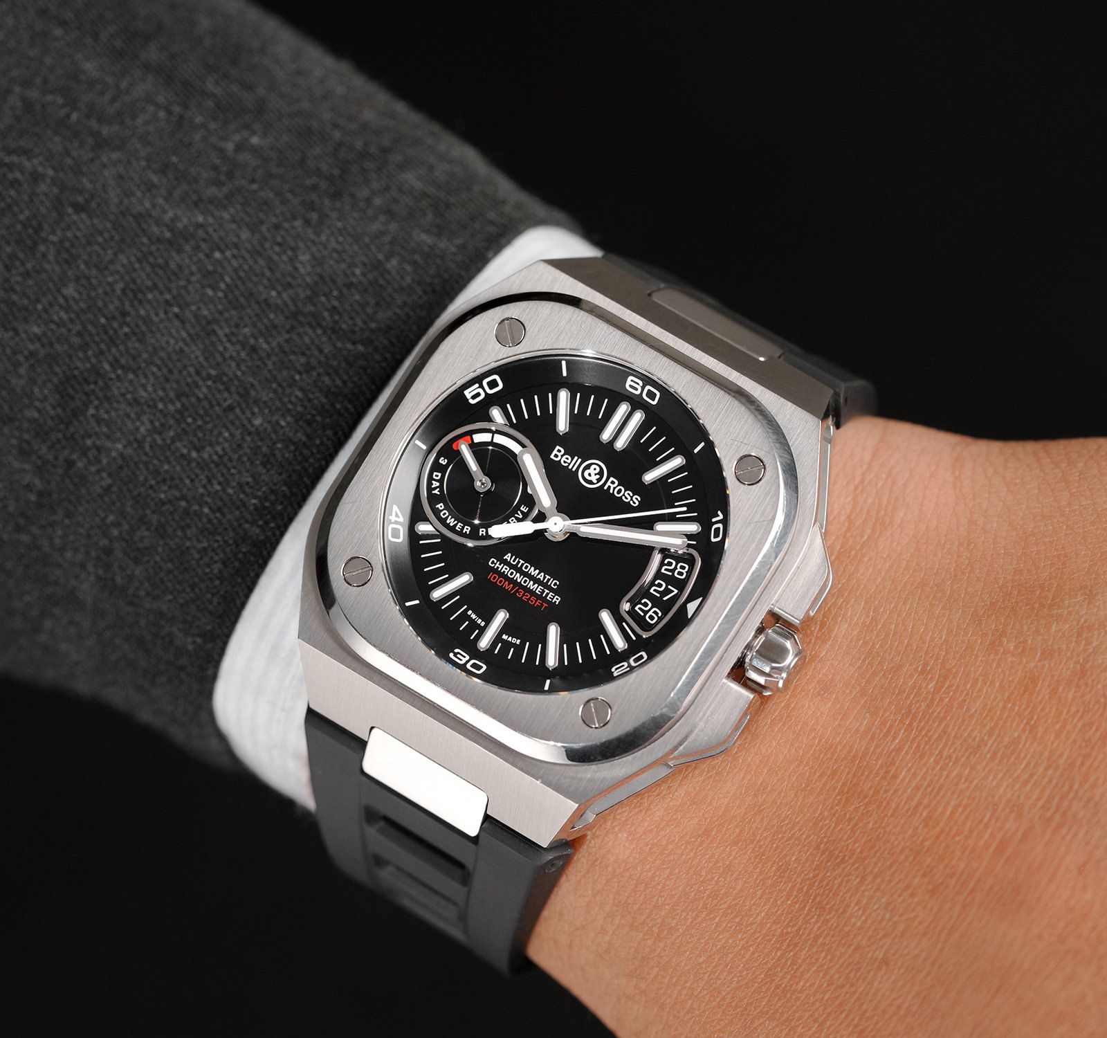 Pre-Owned Bell & Ross BRX5R-BL-ST/SRB Price