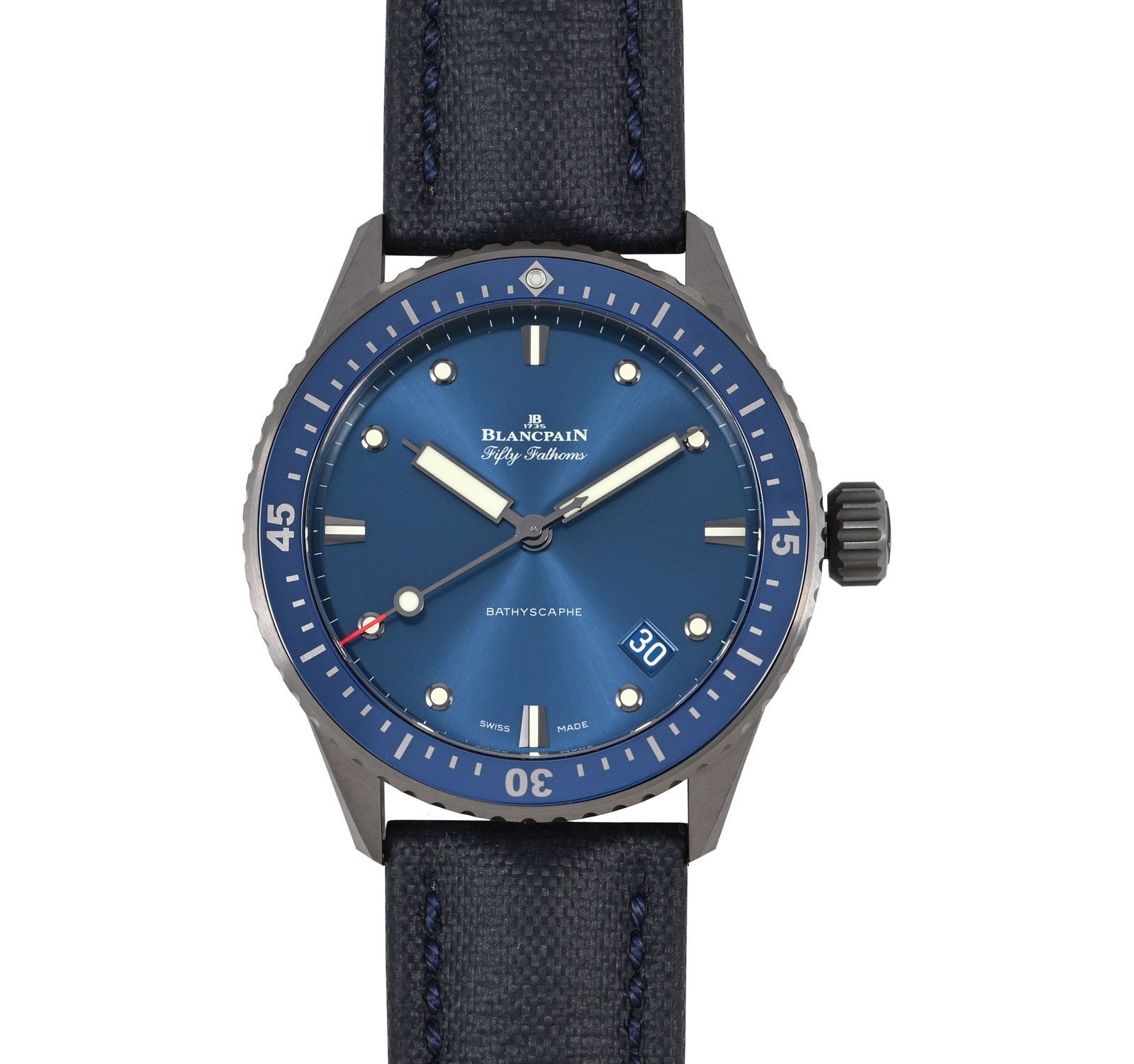 Pre-Owned Blancpain Fifty Fathoms