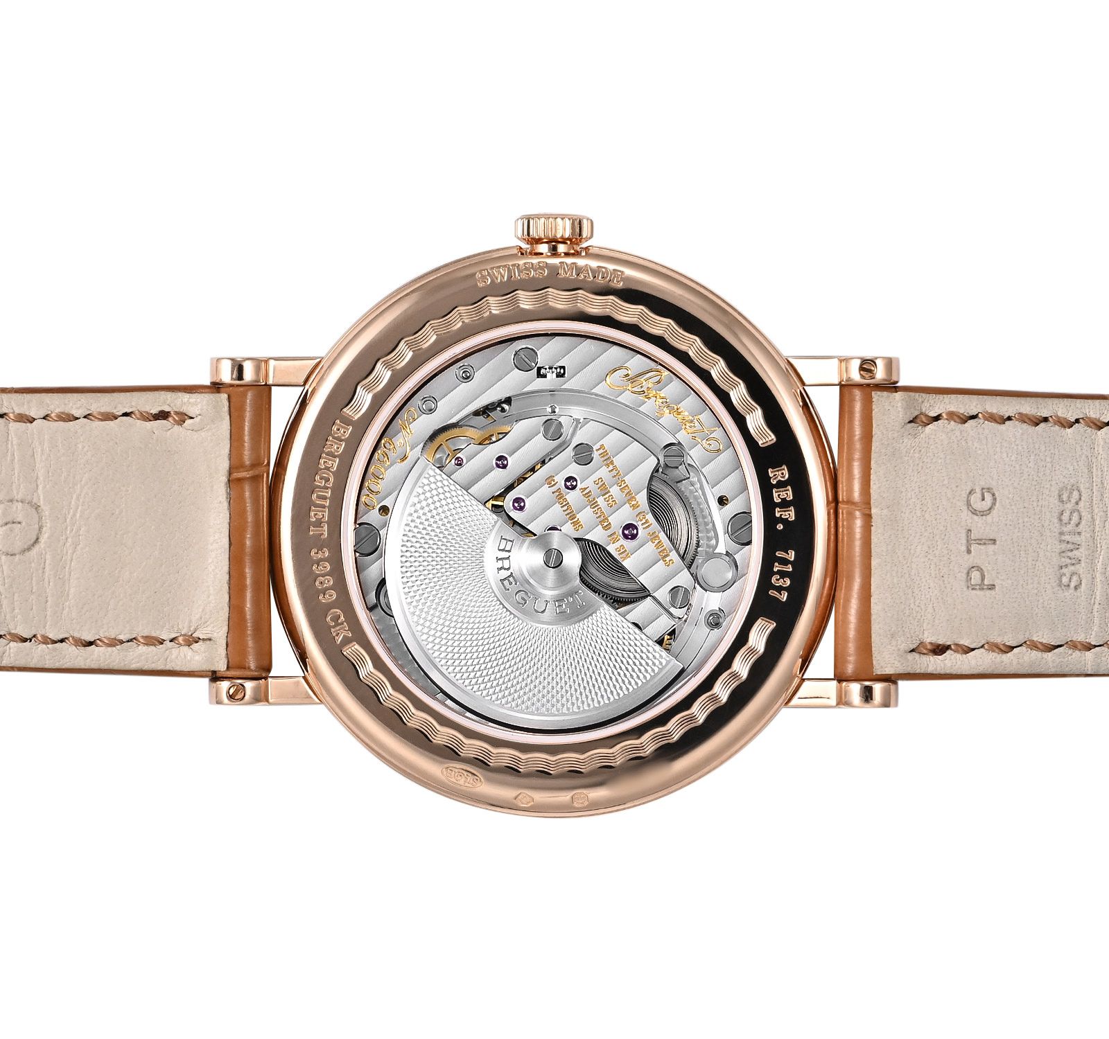 Pre-Owned Breguet Classique Men Watch in Silver Colour Dial