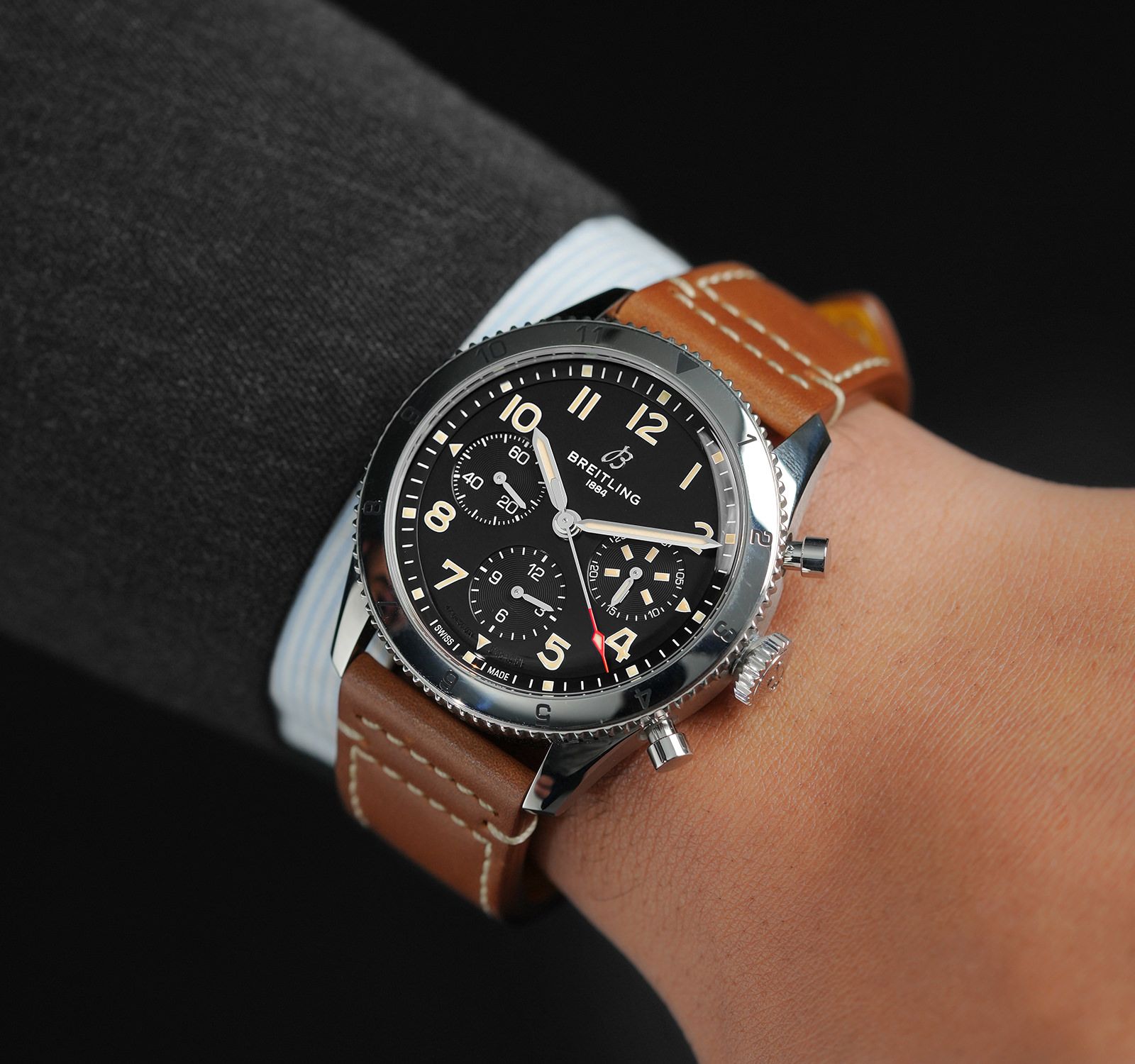 Pre-Owned Breitling Classic AVI Price