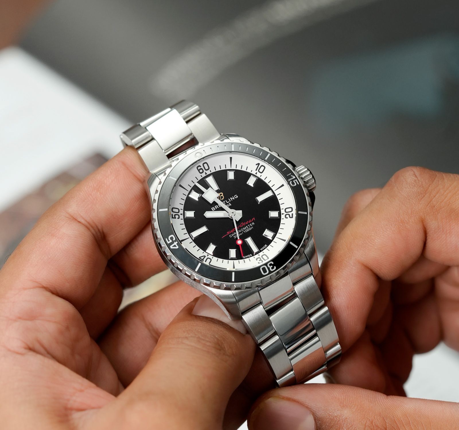 Pre-Owned Breitling Superocean Price