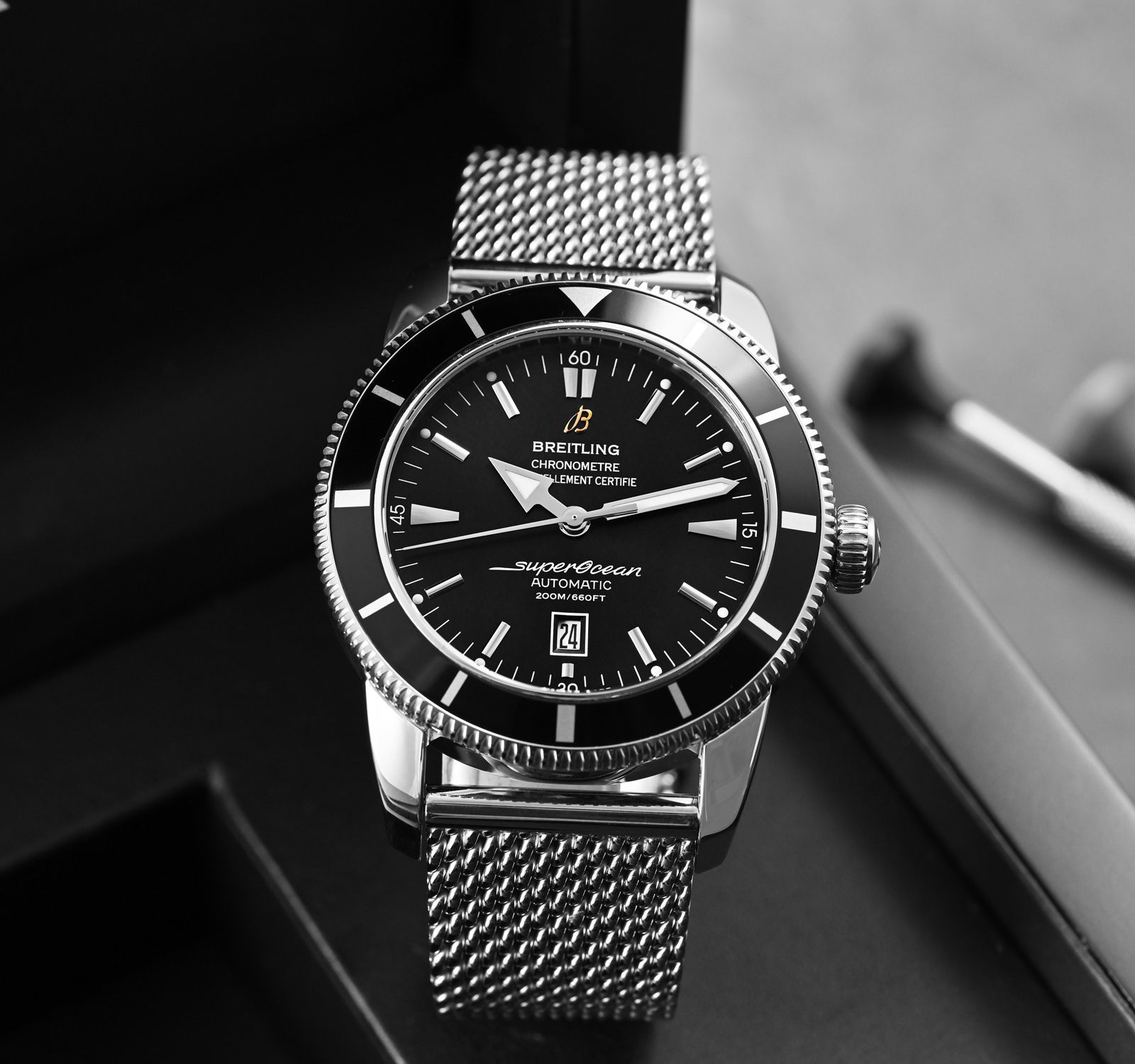 Breitling superocean second hand hot sale