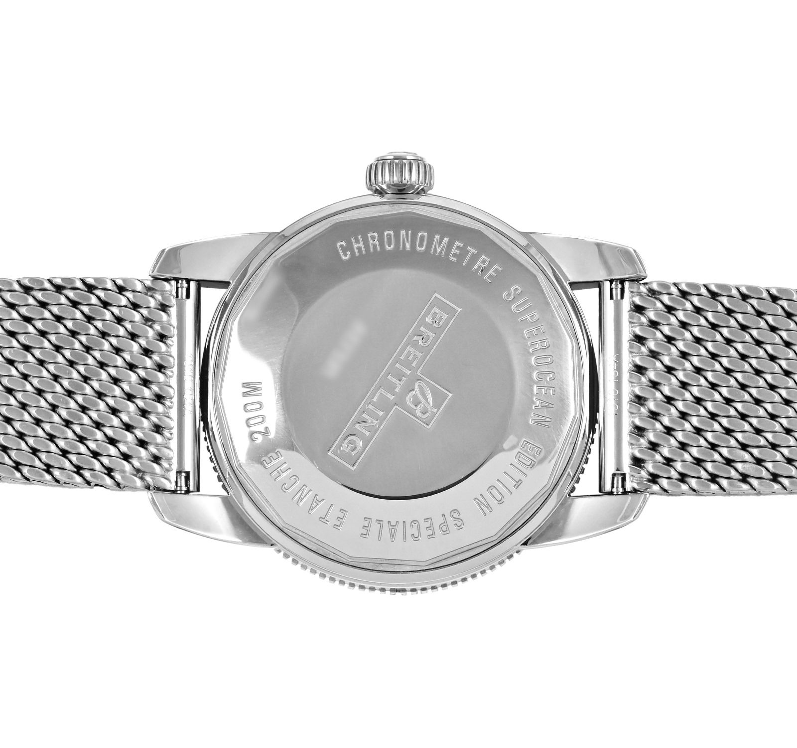 Pre-Owned Breitling Superocean Heritage Men Watch in Black Colour Dial