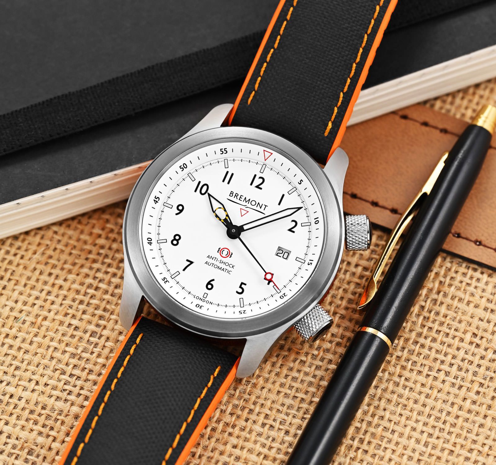Bremont MBII-SS-WH-C-O-P-11R