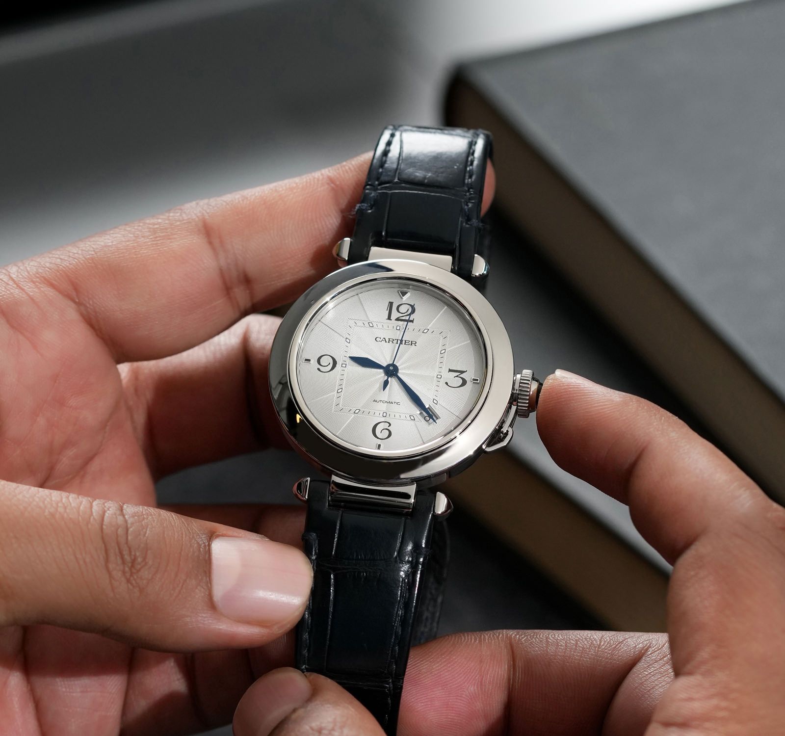 Leather Bracelet Cartier Pasha Watch Strap Cartier Pasha De Cartier