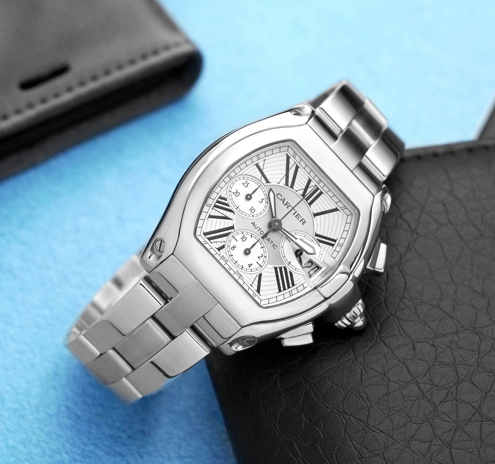 Cartier roadster w62019x6 hot sale