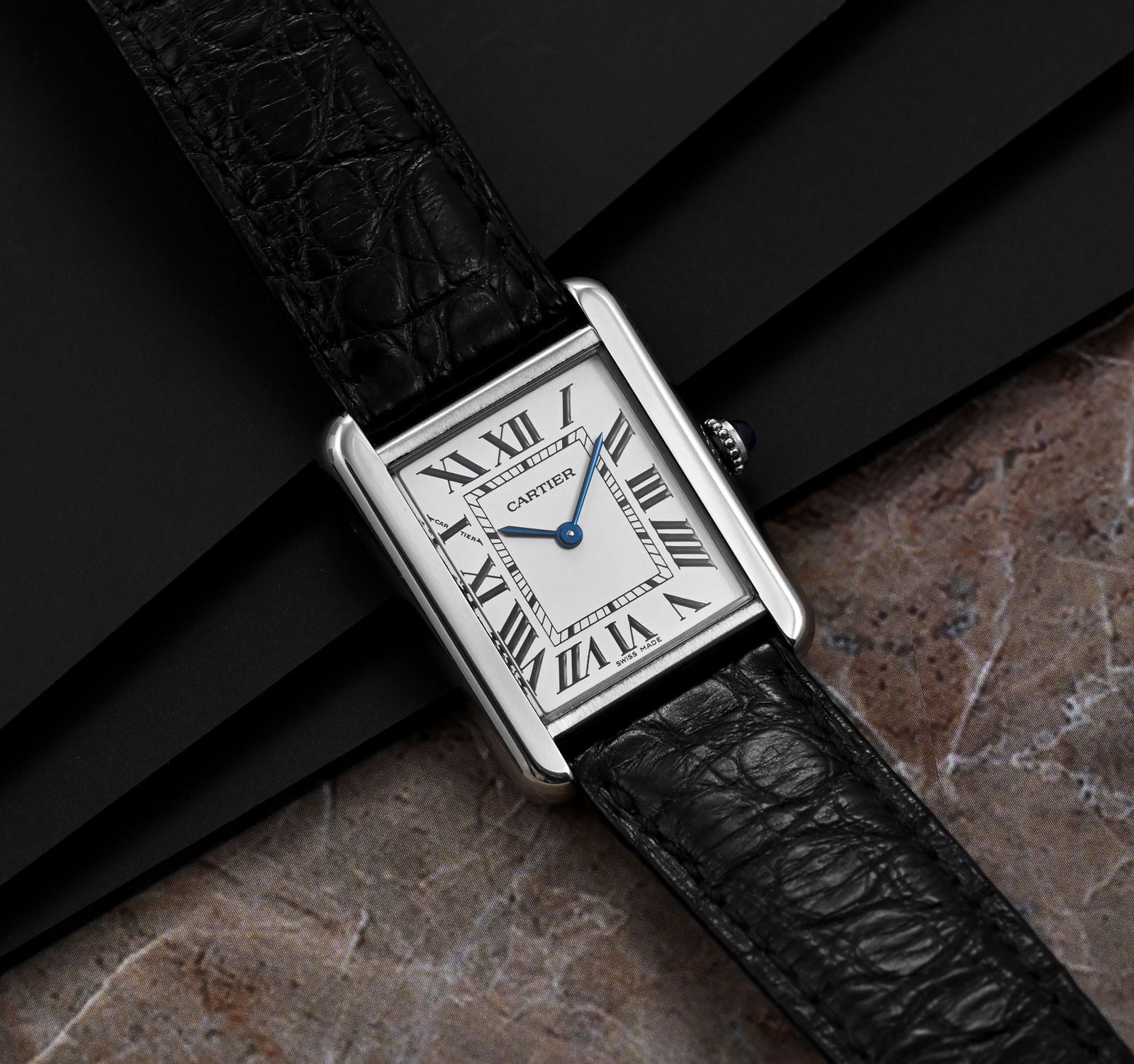 Buy Pre Owned Cartier Tank W5200005 POWG16A