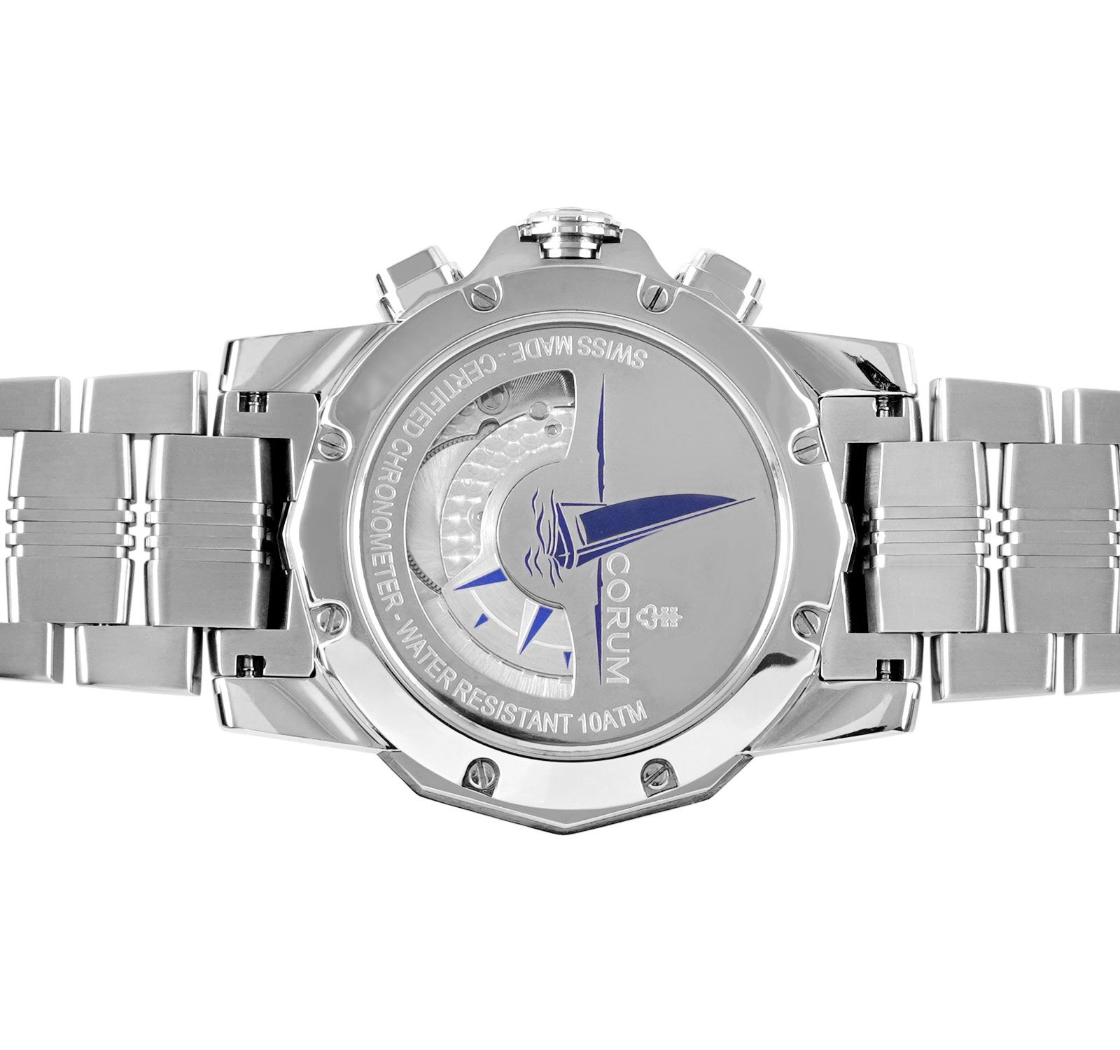 Pre-Owned Corum Admiral Men Watch in Blue Colour Dial