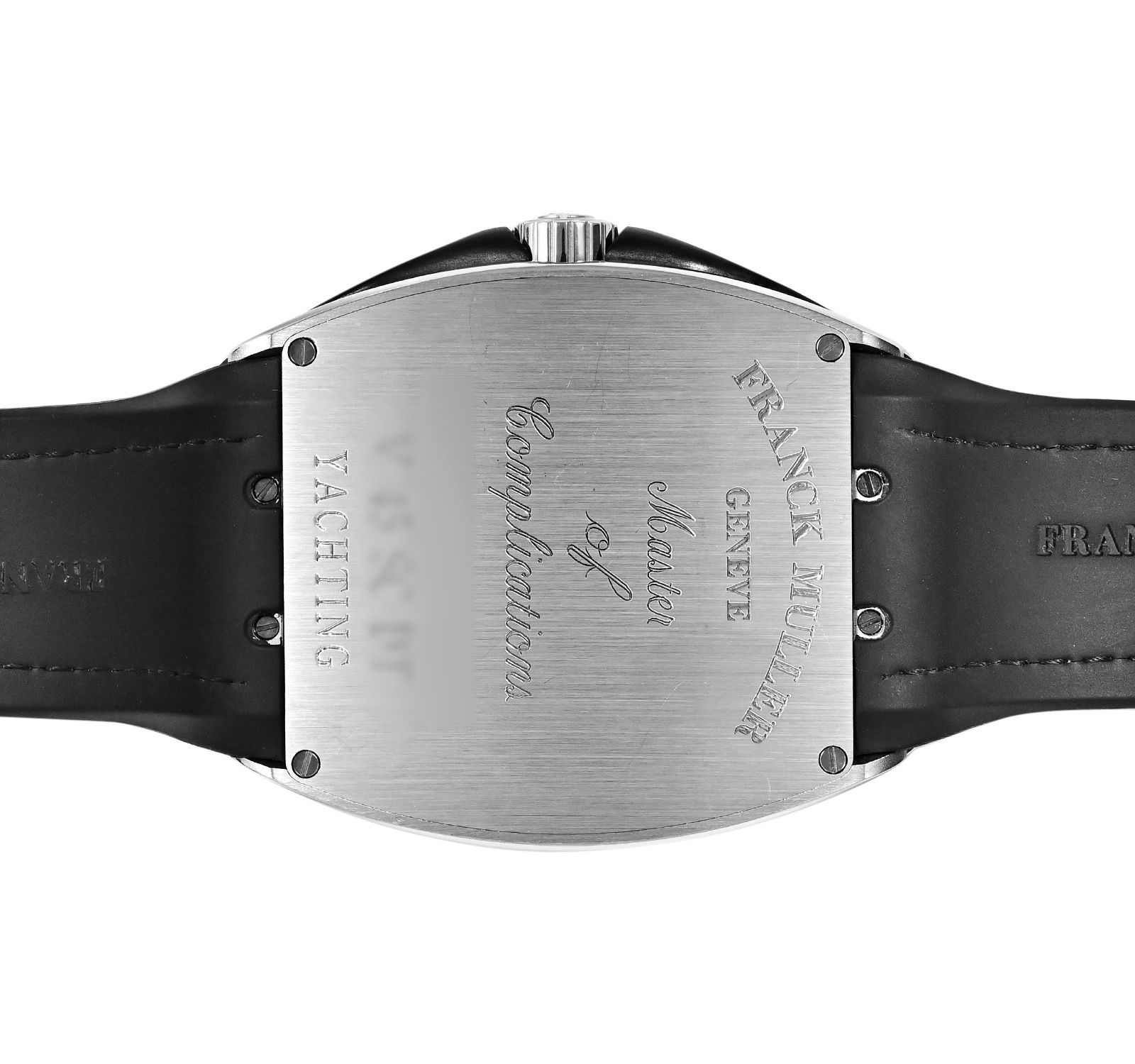 Pre-Owned Franck Muller Vanguard Men Watch in Black Colour Dial