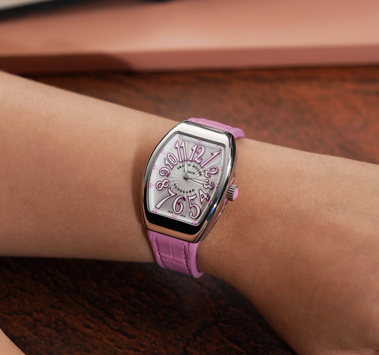 Pre-Owned Franck Muller Vanguard Lady Women Watch in Silver