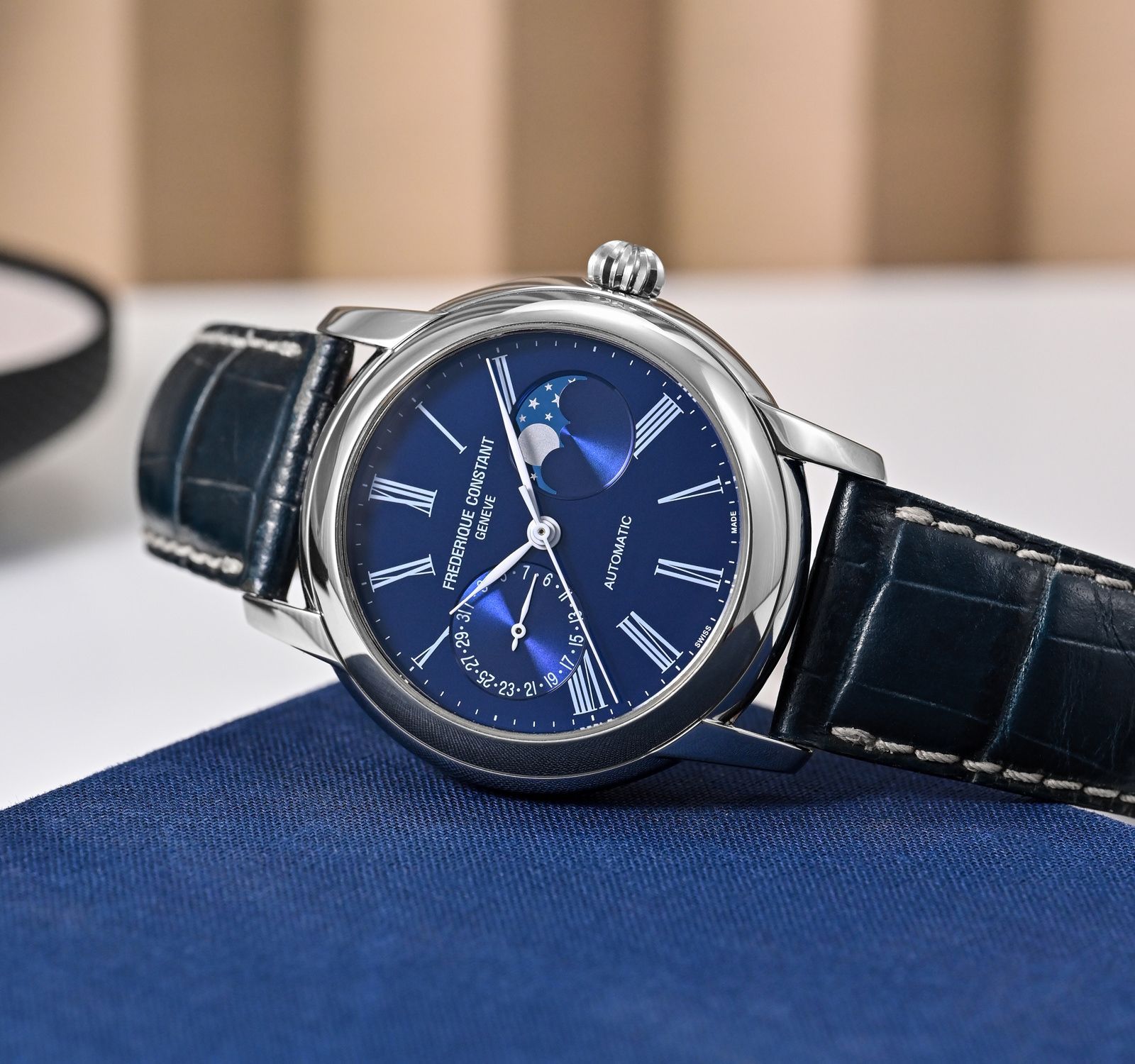 Frederique constant hotsell blue dial