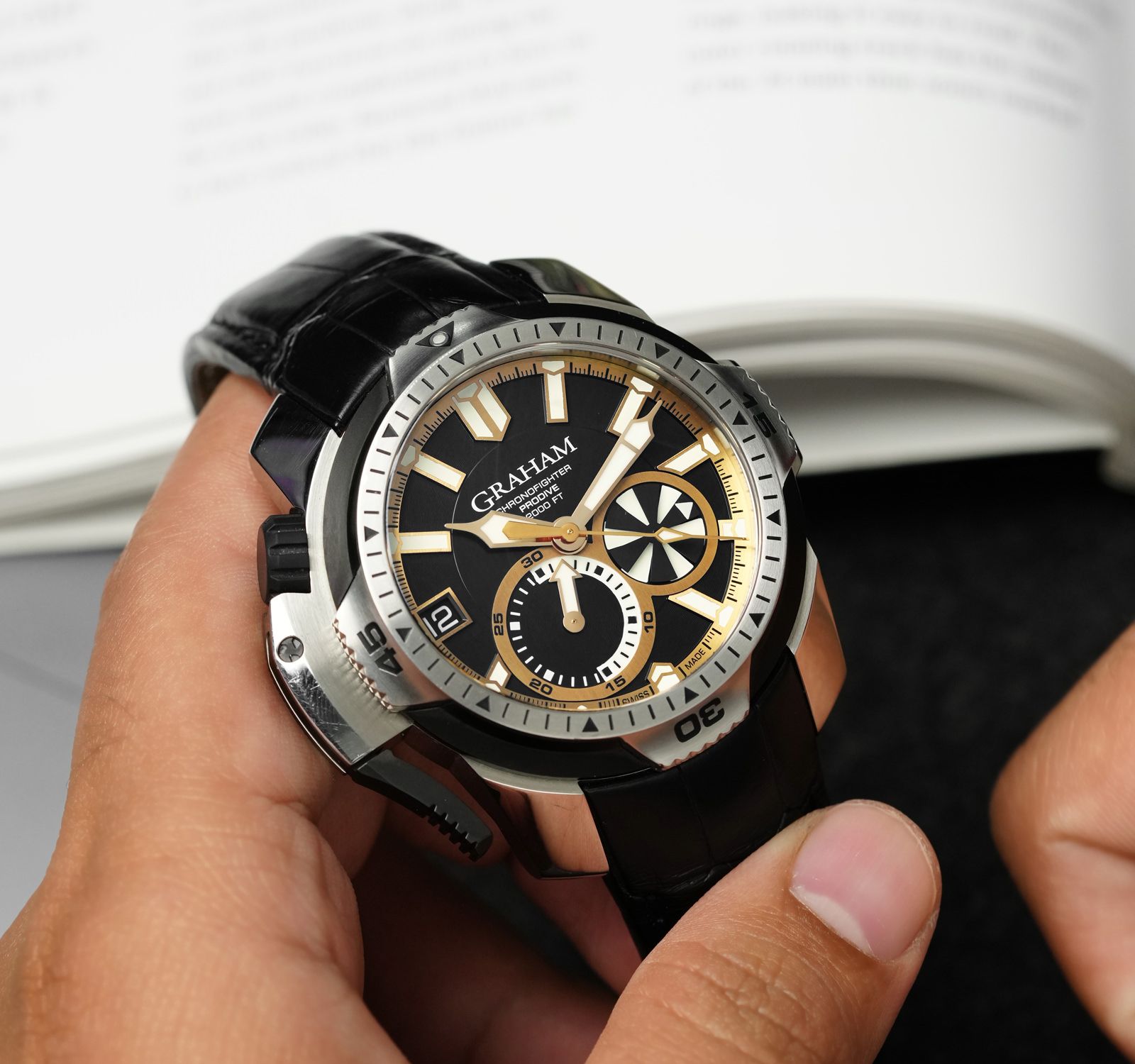 Pre-Owned Graham Chronofighter Oversize Price