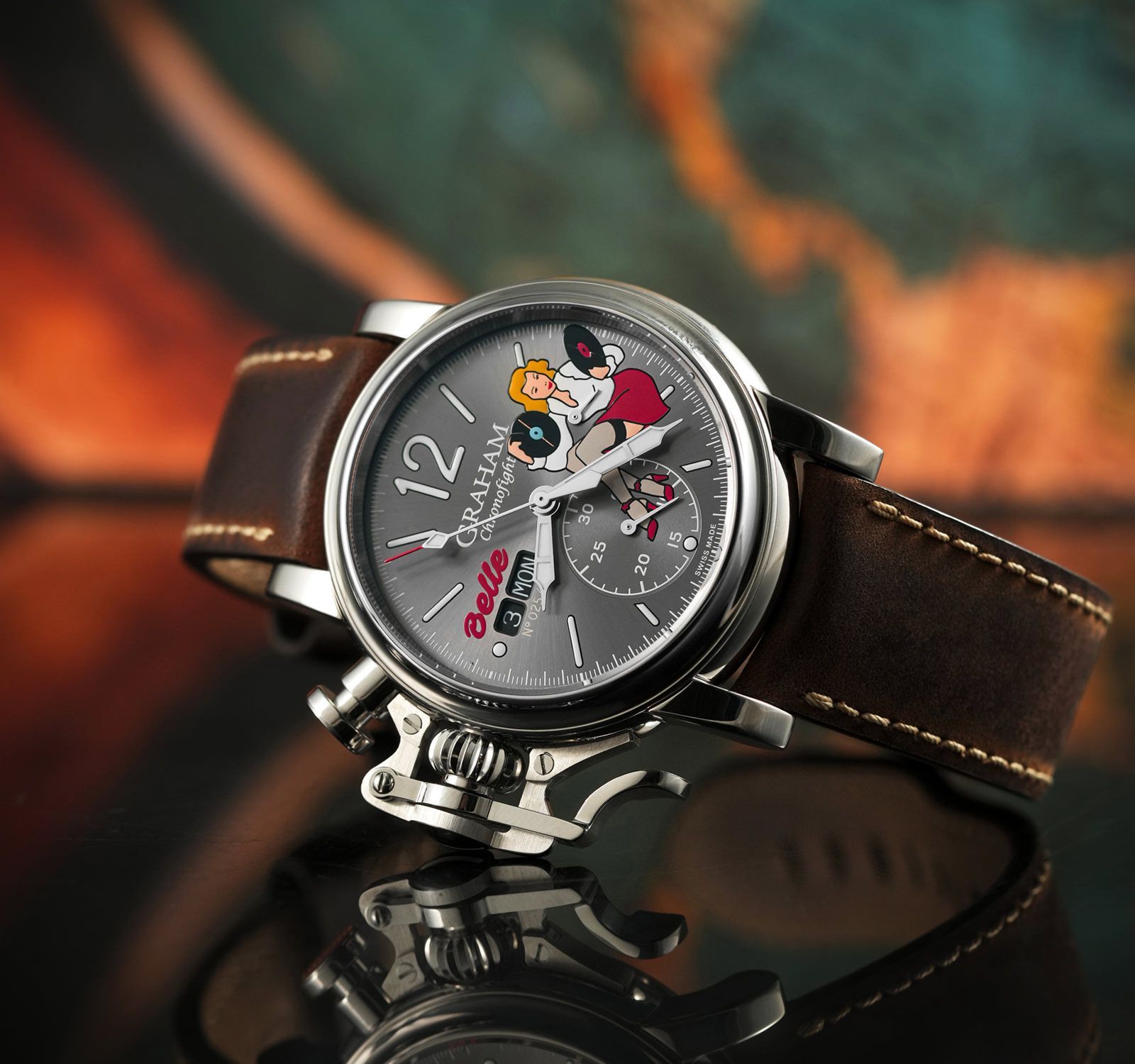 Buy Pre Owned Graham Chronofighter Vintage 2CVAS.A01A.L132S