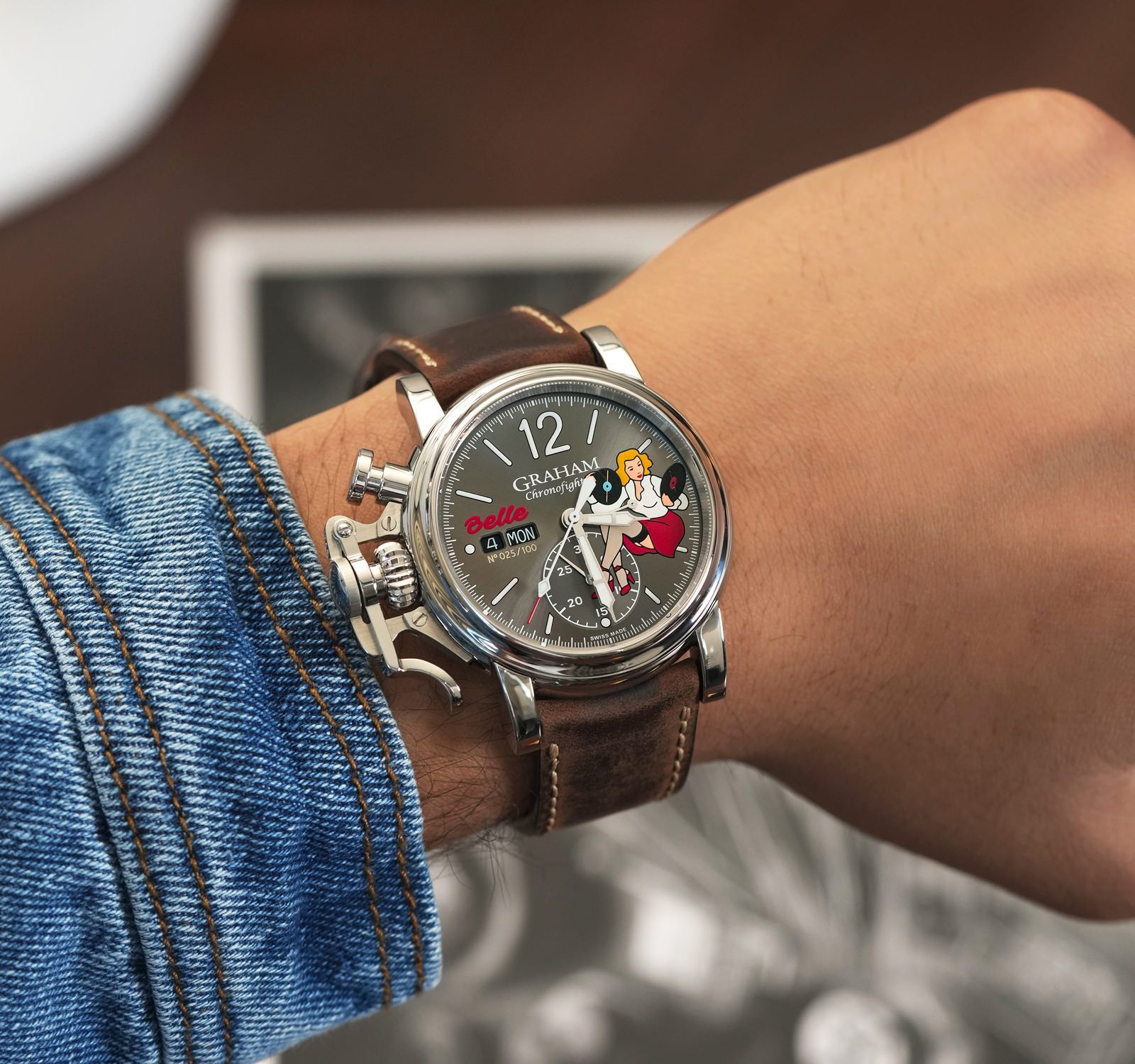 Graham chronofighter vintage price shop