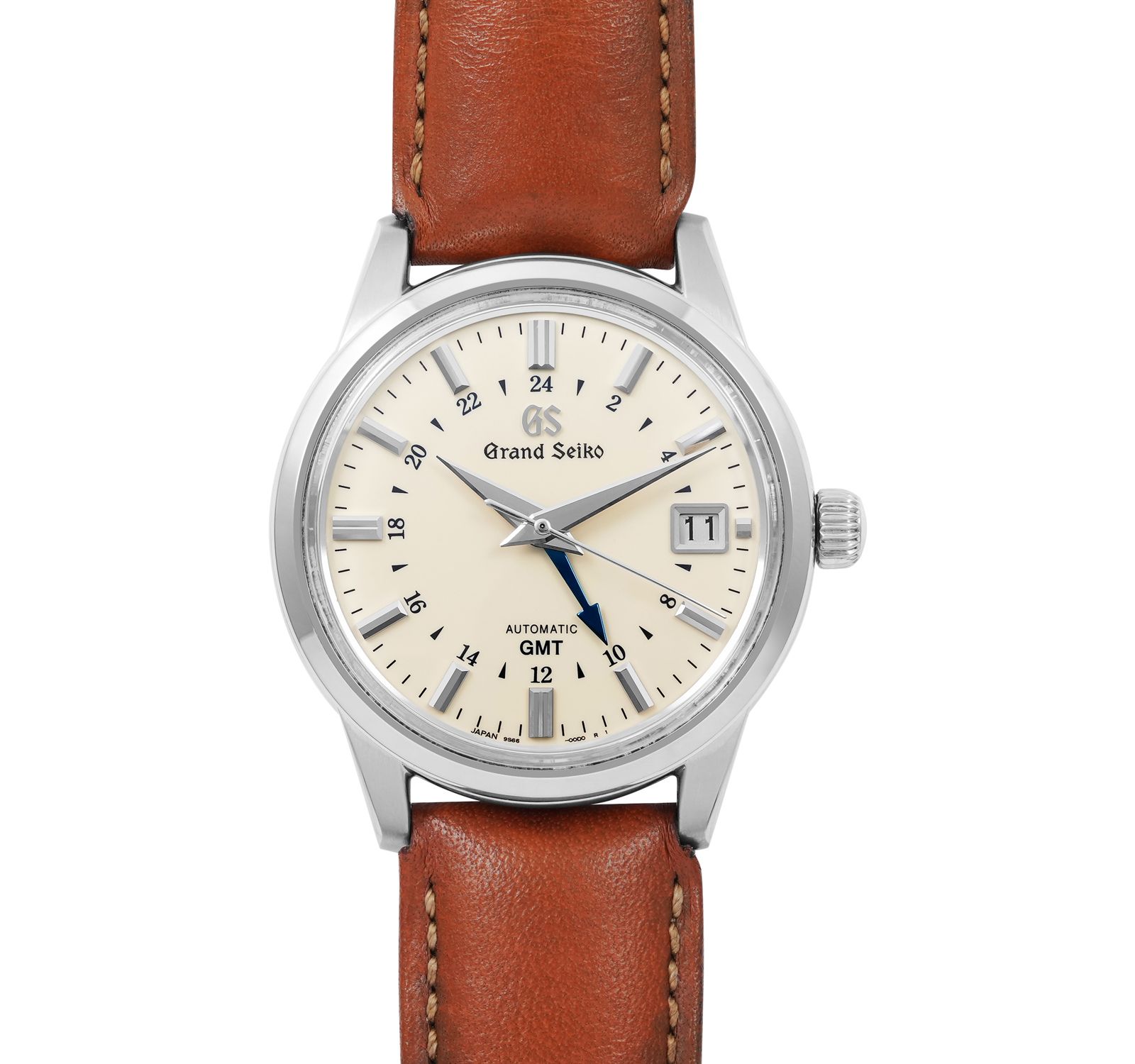 Pre-Owned Grand Seiko Elegance Men Watch in Ivory Colour Dial