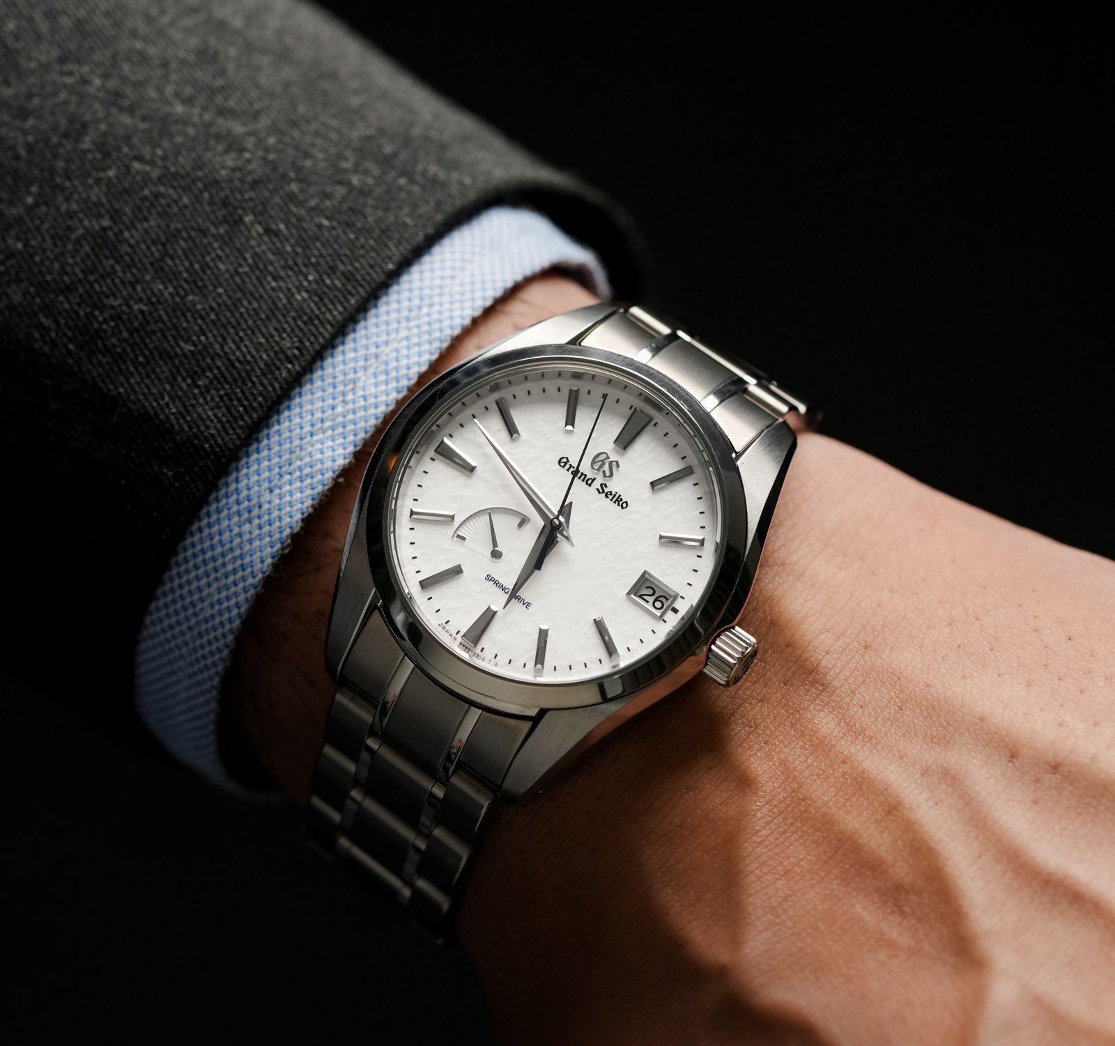 Buy Grand Seiko Heritage SBGA211G Men Watch in White Dial