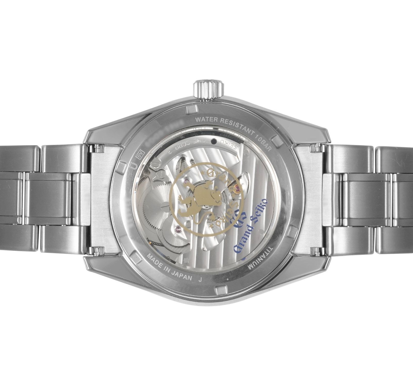 Pre-Owned Grand Seiko Heritage Men Watch in Pink Colour Dial