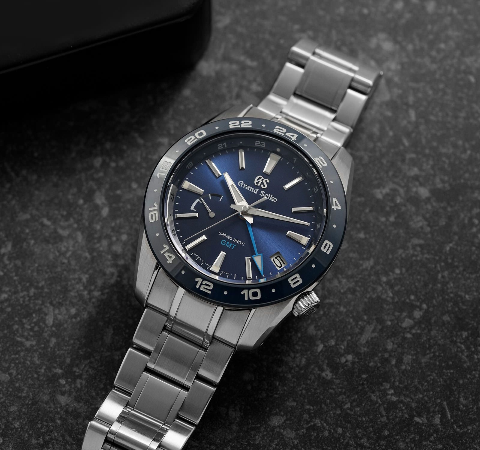 Buy Grand Seiko Sport SBGE255G Men Watch in Blue Dial