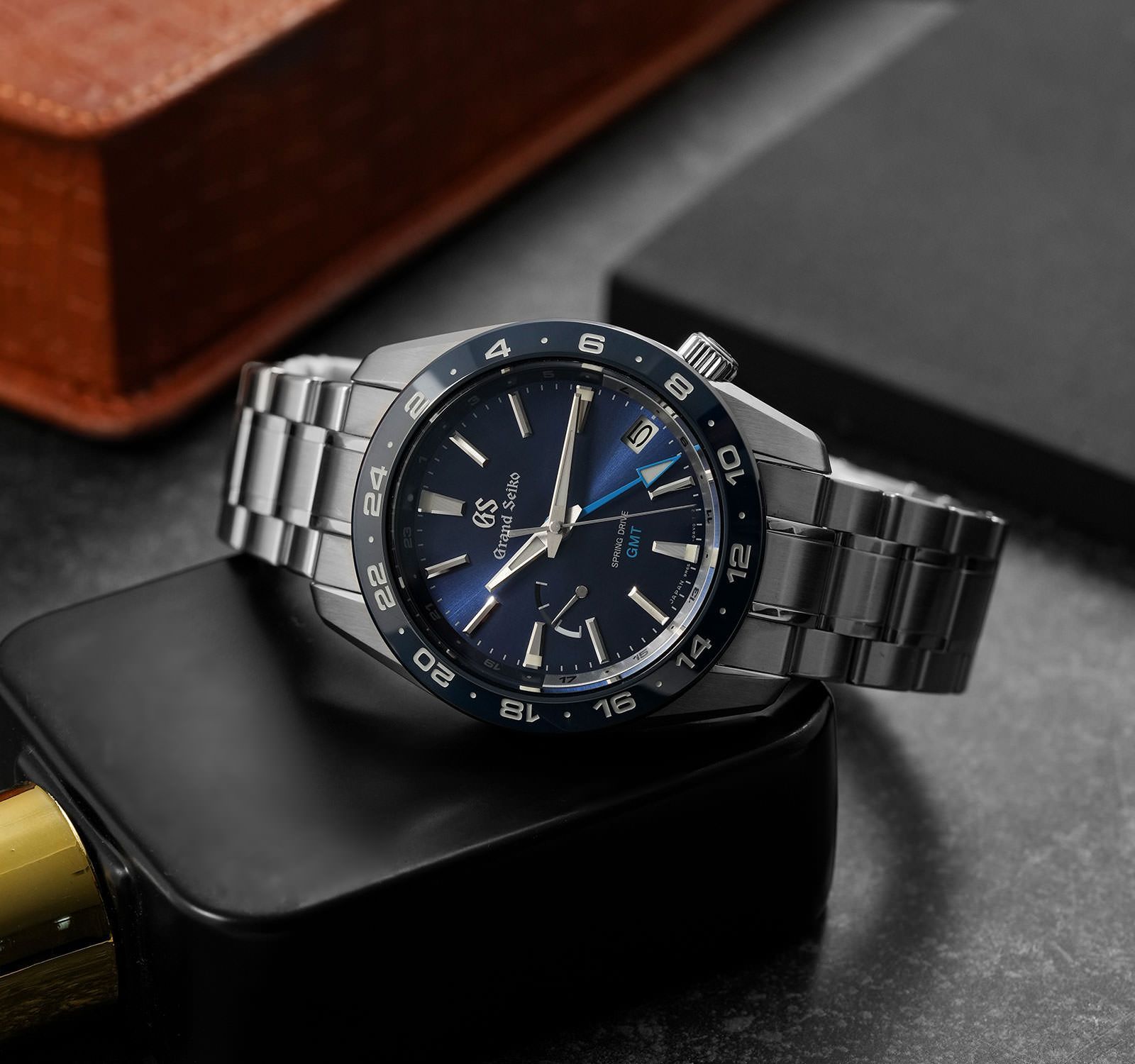 Buy Grand Seiko Sport SBGE255G Men Watch in Blue Dial