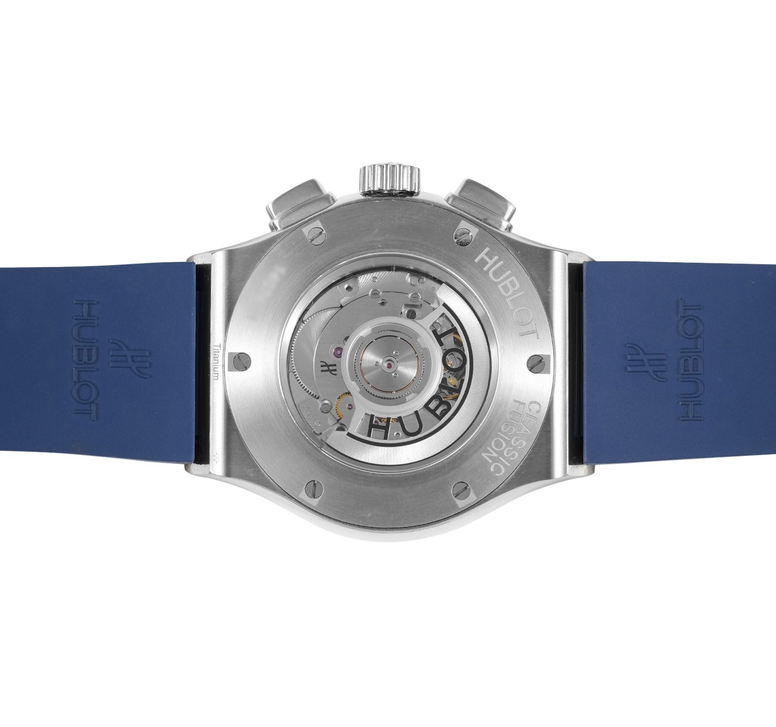 Pre-Owned Hublot Classic Fusion Men Watch in Blue Colour Dial