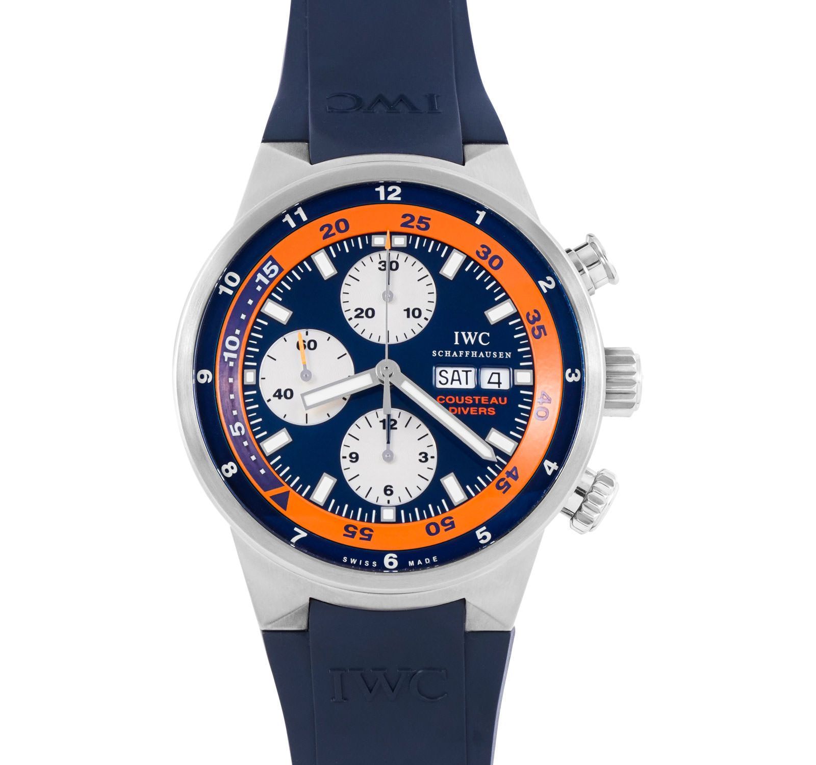 Iwc aquatimer cousteau online chronograph