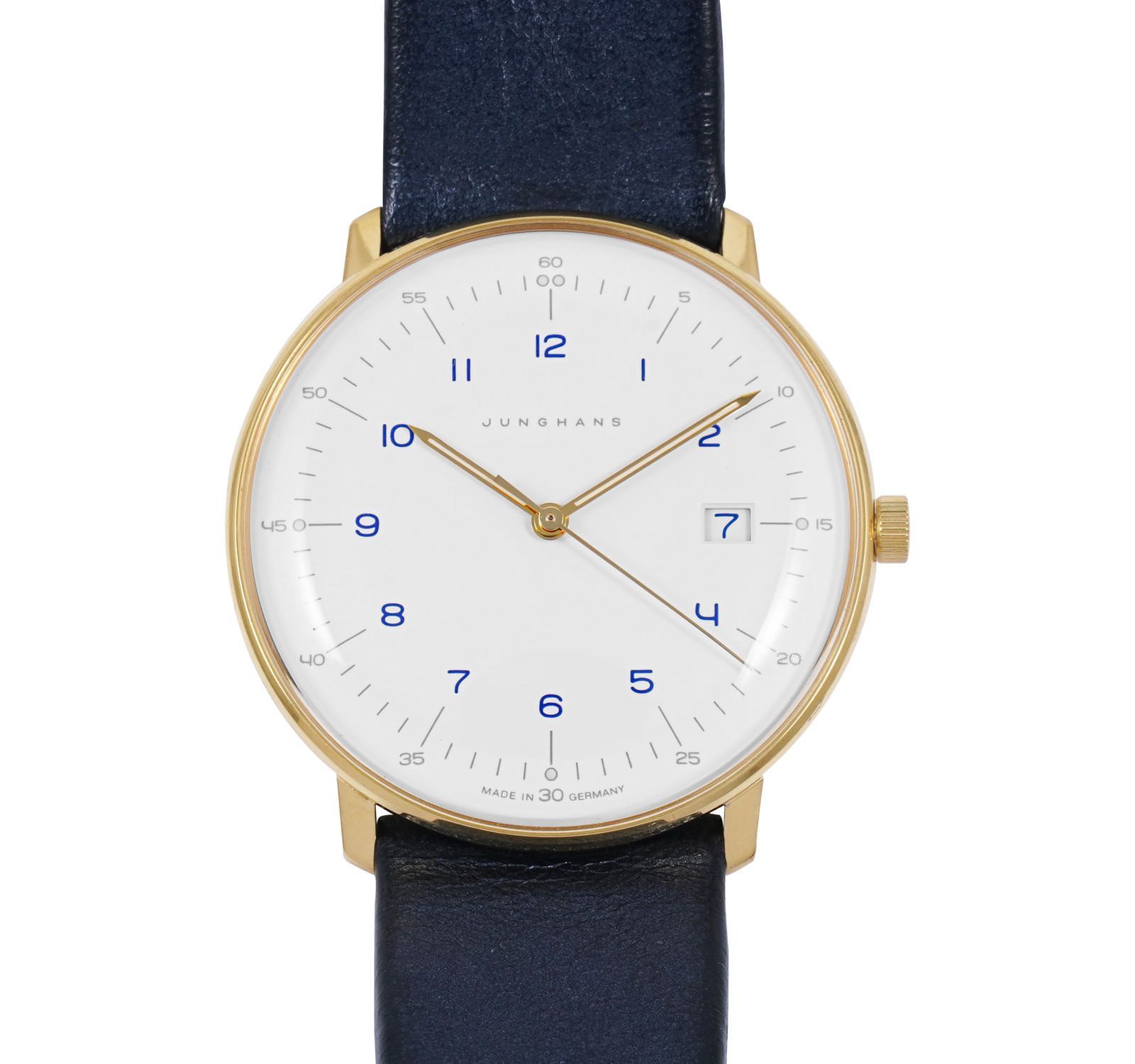 Buy Pre Owned Junghans max bill 41784900 1