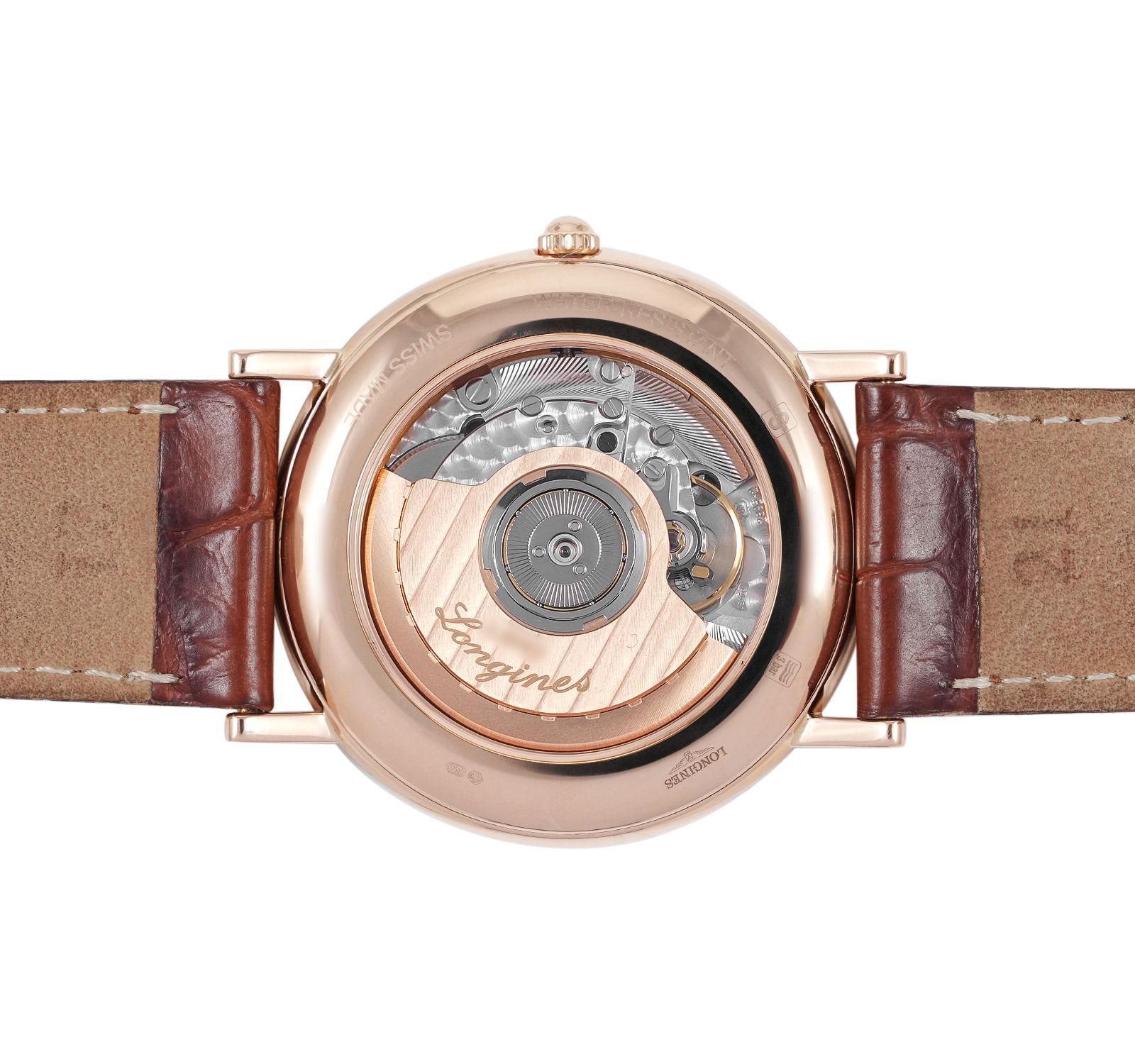 Pre-Owned Longines Heritage Classic Men Watch in Silver Colour Dial