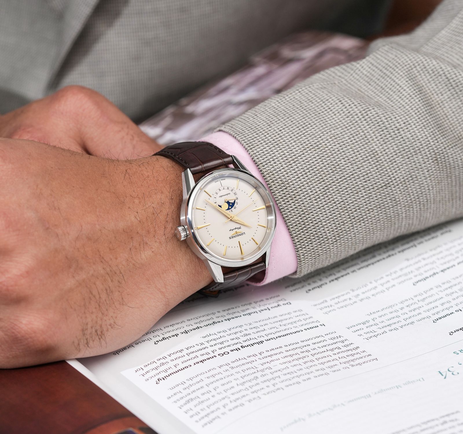 Longines Vs Baume Mercier Pre-Owned Longines Heritage Classic