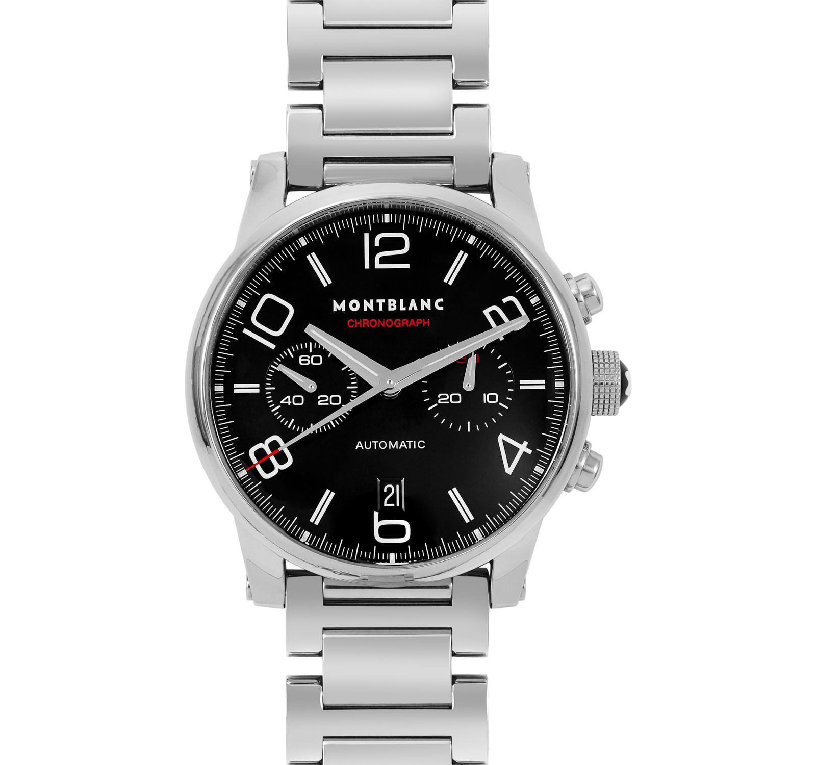 Buy Montblanc TimeWalker 7069 Unisex Watch in Black Dial