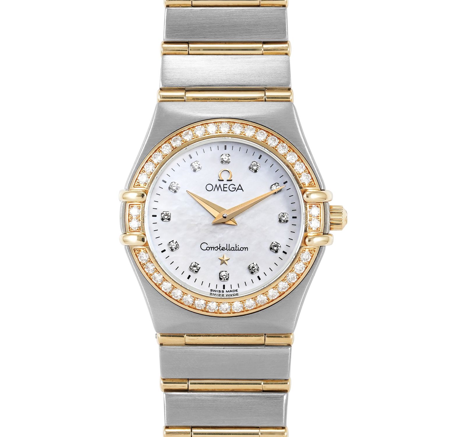 Dial Ladies Omega Constellation Diamond Bezel Omega Constellation