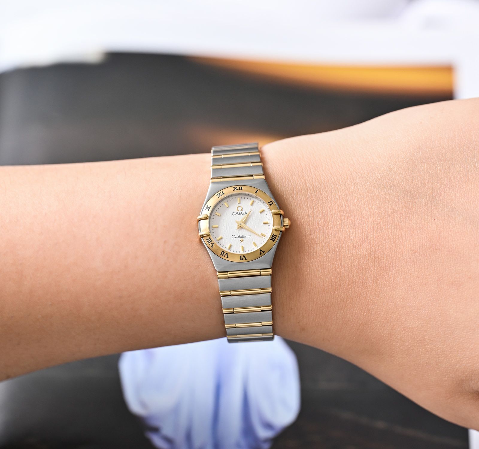 Omega constellation outlet 22mm