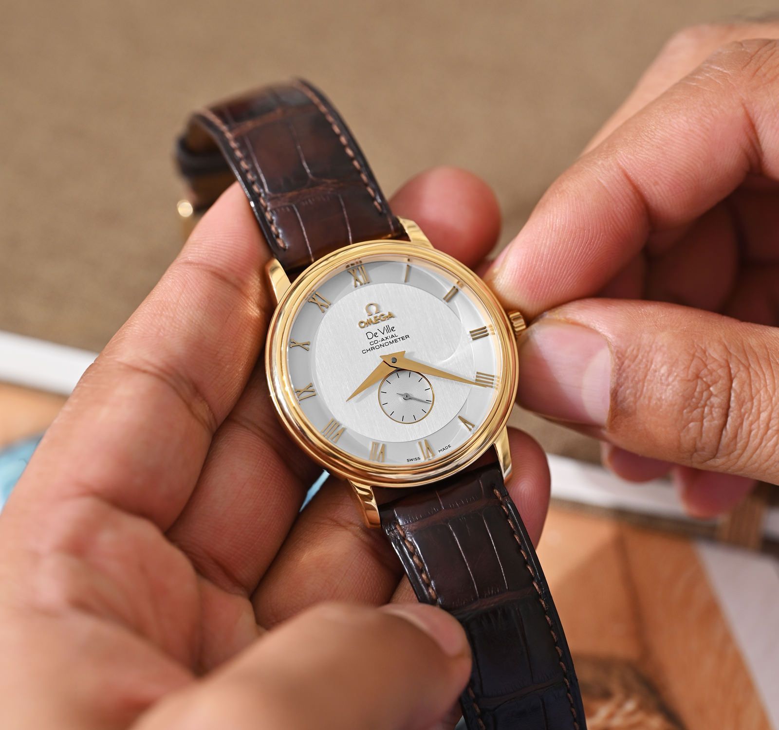 Omega deville shop automatic chronometer price