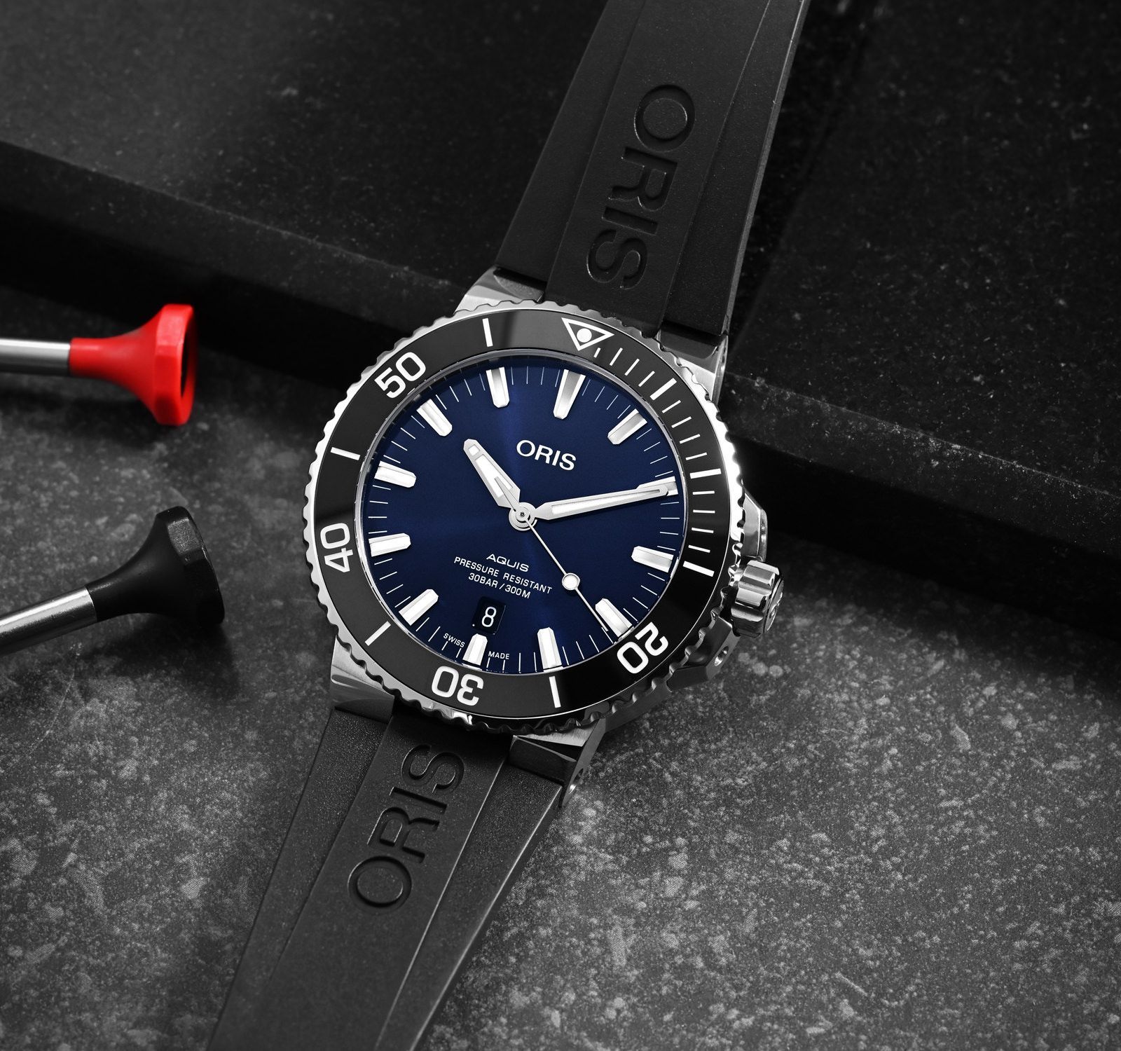 Second Hand Oris Aquis