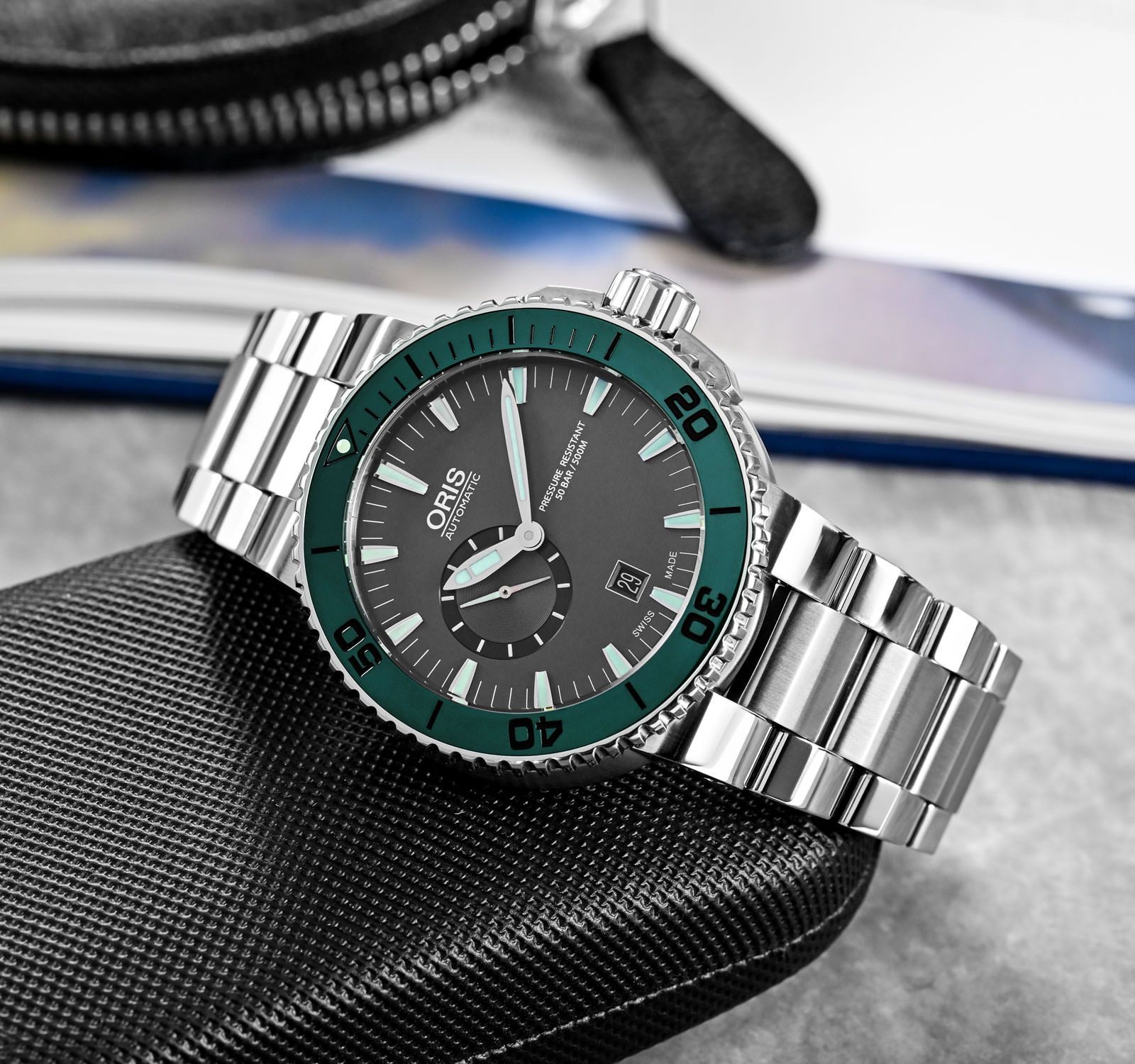 Second Hand Oris Aquis