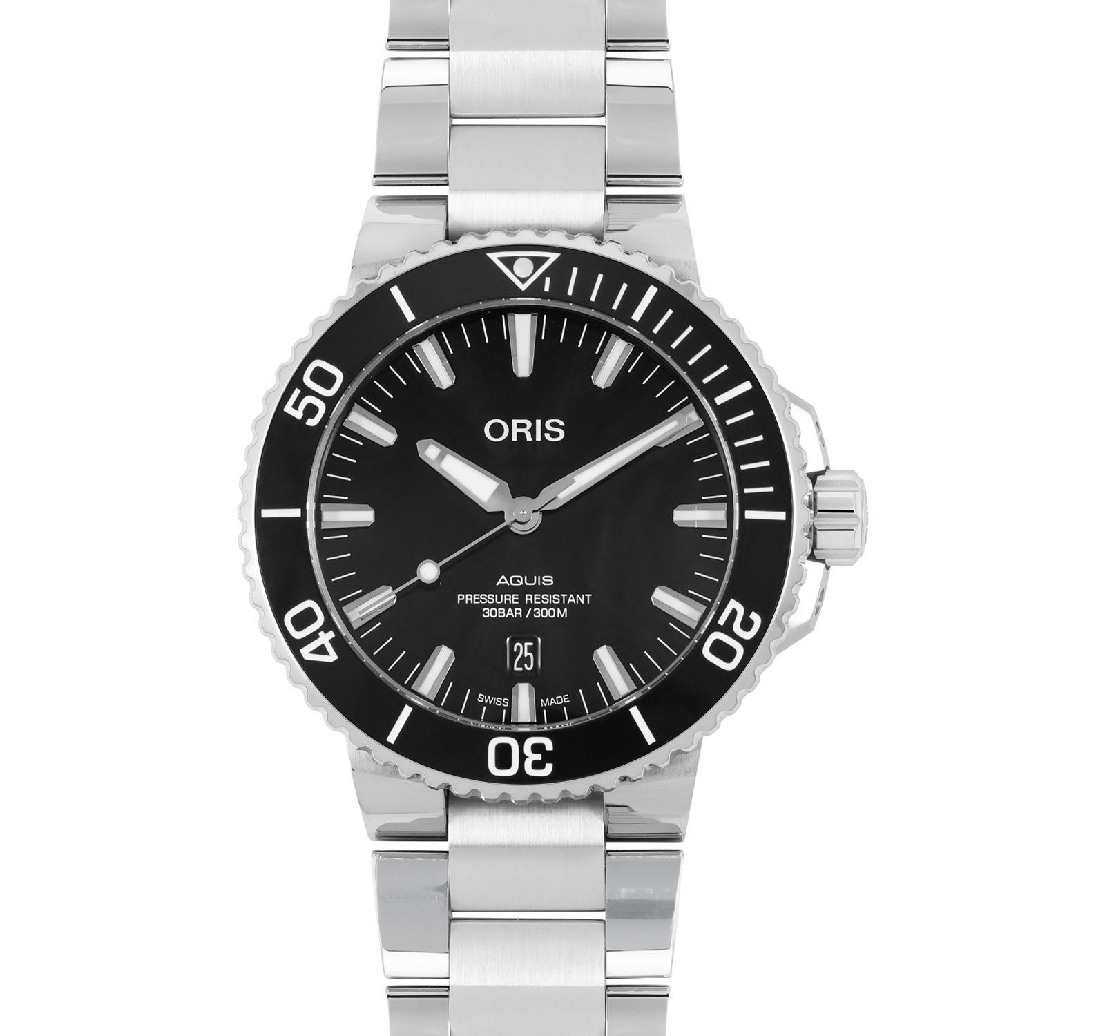 Pre-Owned Oris Aquis Date