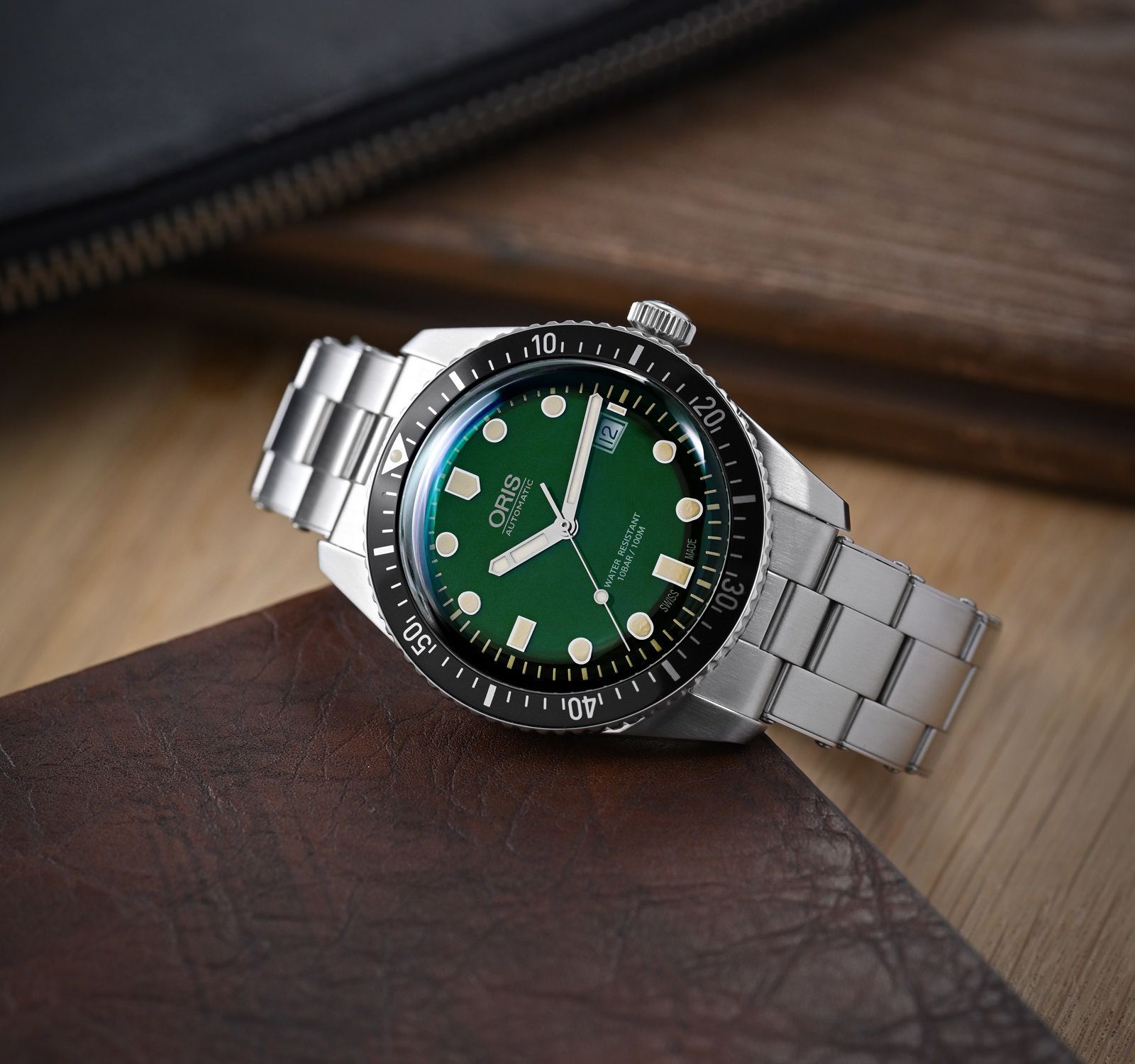 Oris cheap diver green