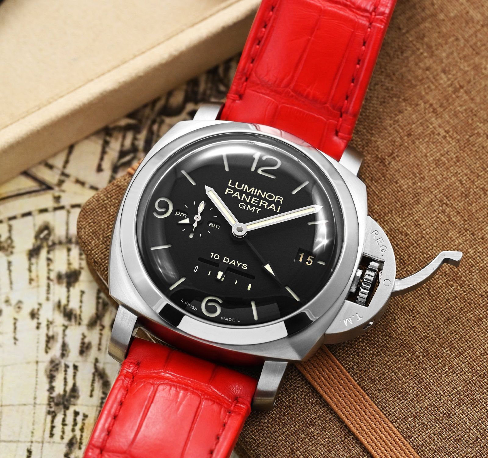 Panerai red new arrivals