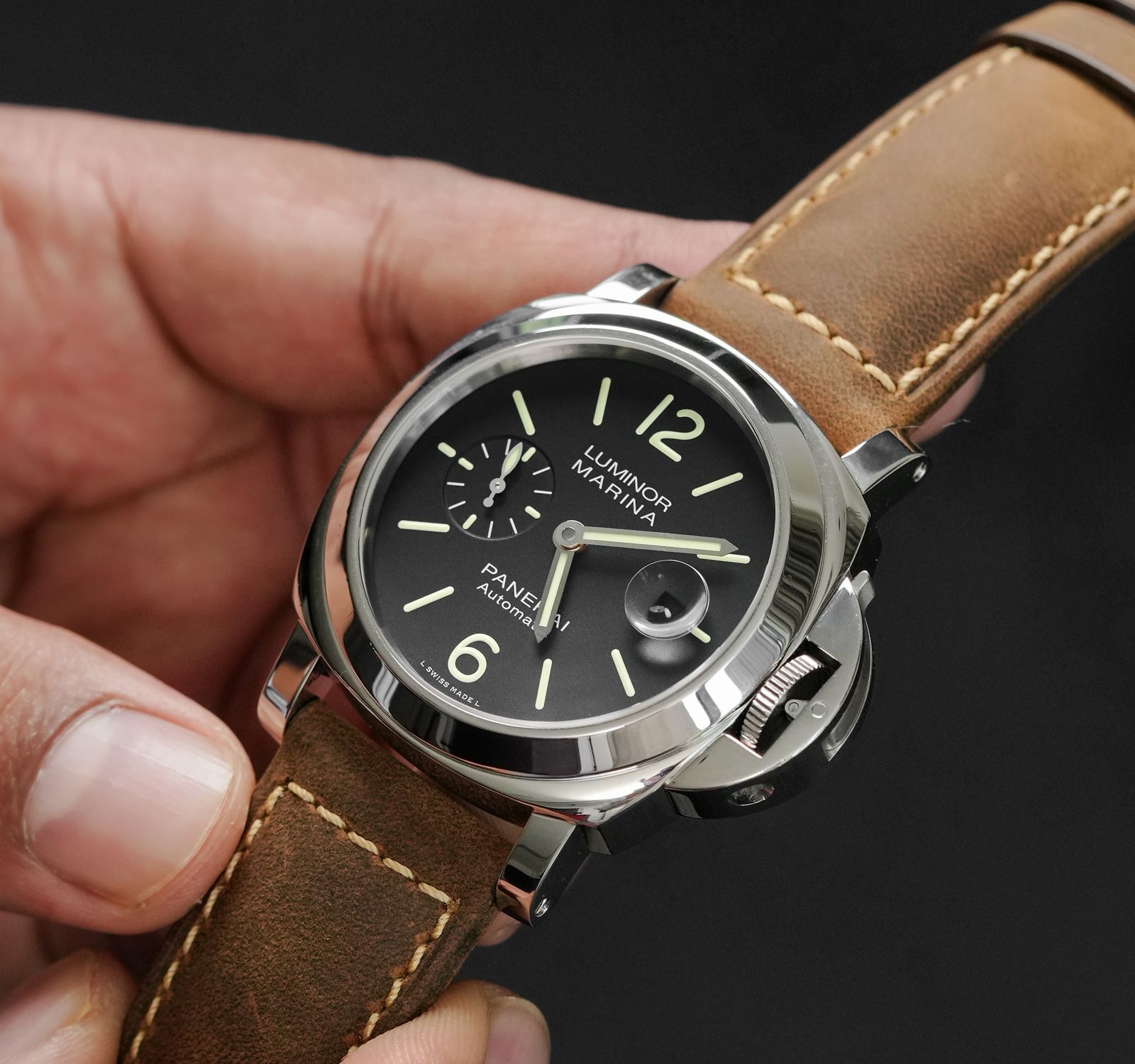 Luminor Pam Pam 1048 Review Pre-Owned Panerai Luminor Men Watch In