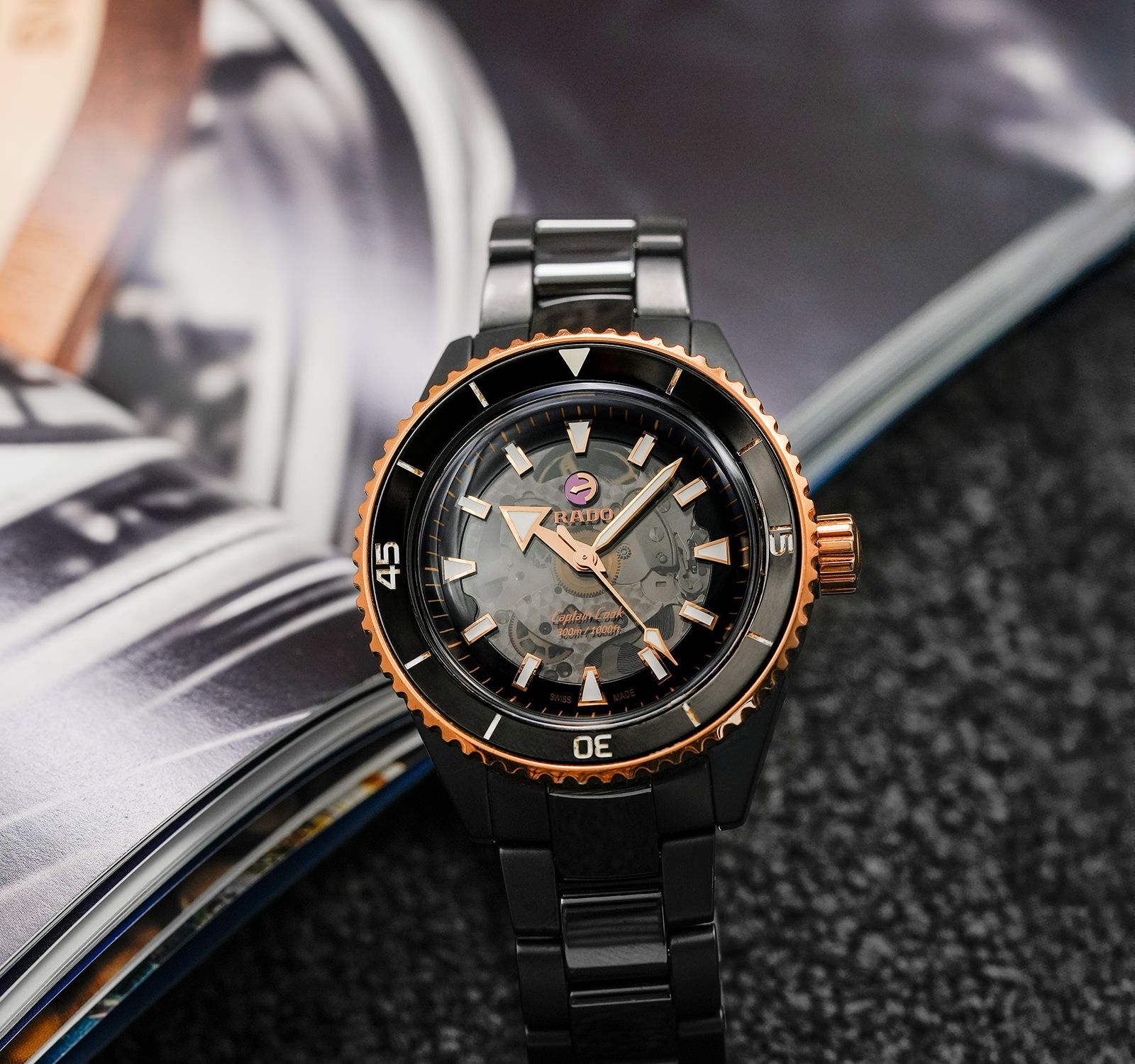 Second Hand Rado Captain Cook